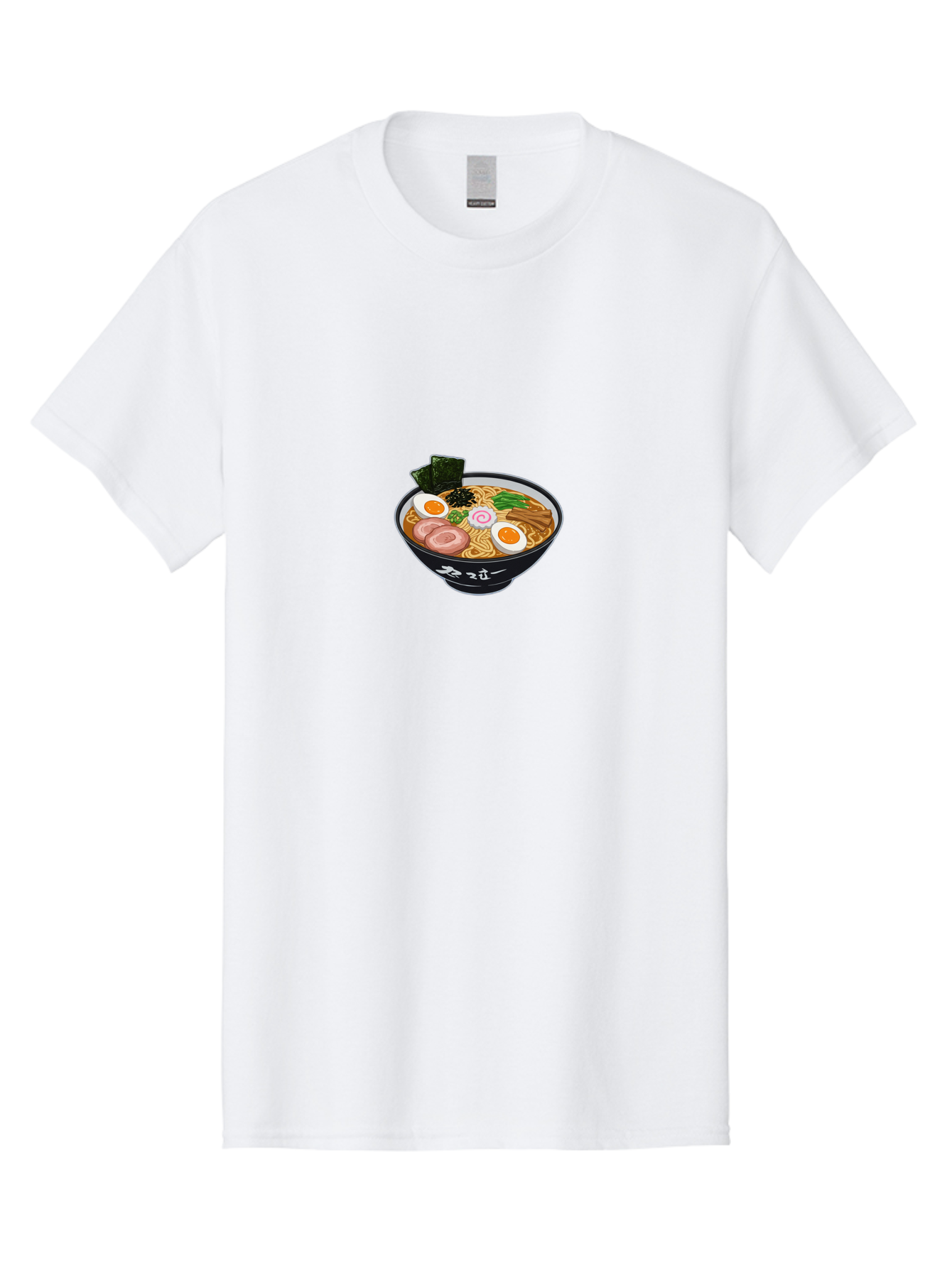Ramen-3 Men'S Graphic Tee, 100% Cotton, Comfortable Casual Summer Wear, Machine Washable, Ramen Noodles, Japanese Cuisine, Hearty Bowl, Savory Broth, Boiled Egg, Sliced Pork, Green Onions, Seaweed, Asian Food, Comfort Food, Noodle Soup Bab283 13