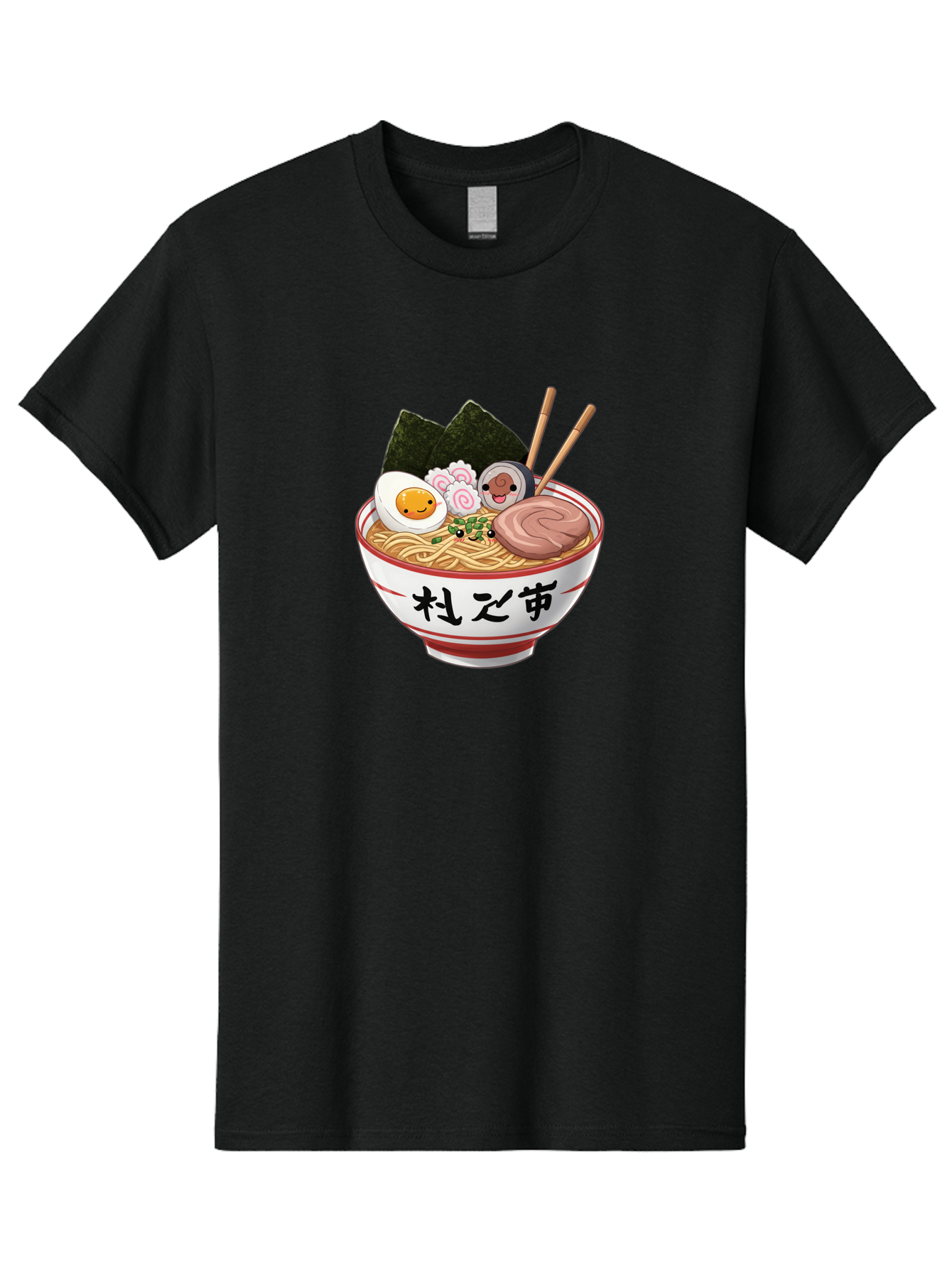 Ramen-4 Men'S Graphic Tee, 100% Cotton, Comfortable Casual Summer Wear, Machine Washable, Steaming Hot Ramen, Delicious Asian Noodle Soup, Appetizing Meal, Japanese Cuisine, Savory Flavors, Tasty Ingredients, Cartoon Style, Cute Food, Noodles, Bab284 21