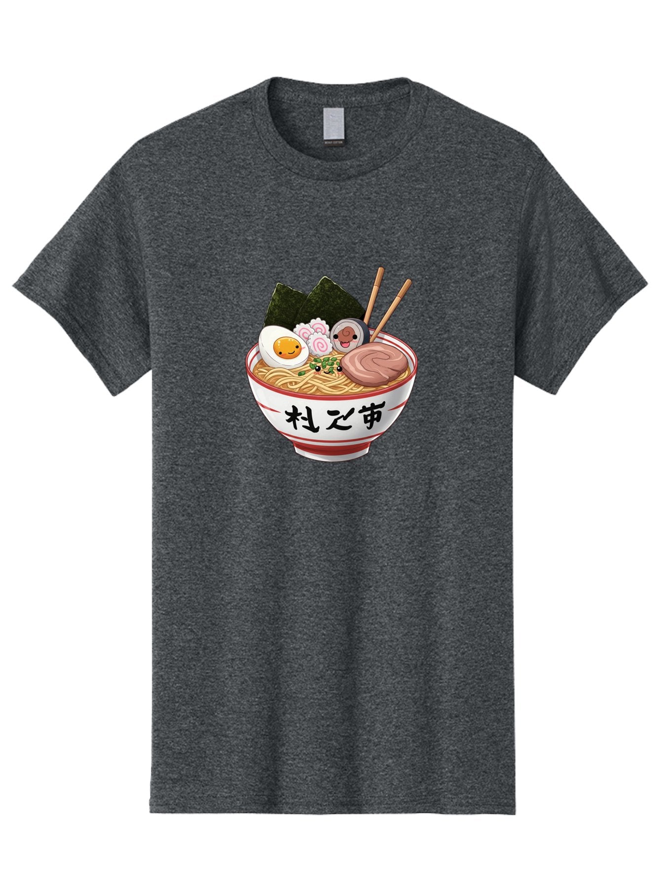 Ramen-4 Men'S Graphic Tee, 100% Cotton, Comfortable Casual Summer Wear, Machine Washable, Steaming Hot Ramen, Delicious Asian Noodle Soup, Appetizing Meal, Japanese Cuisine, Savory Flavors, Tasty Ingredients, Cartoon Style, Cute Food, Noodles, Bab284 15