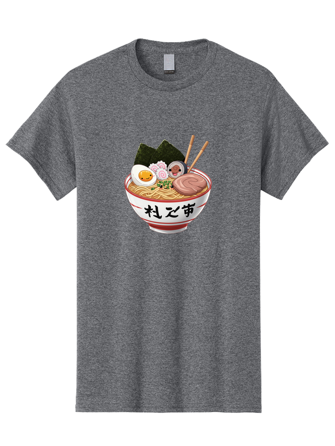 Ramen-4 Men'S Graphic Tee, 100% Cotton, Comfortable Casual Summer Wear, Machine Washable, Steaming Hot Ramen, Delicious Asian Noodle Soup, Appetizing Meal, Japanese Cuisine, Savory Flavors, Tasty Ingredients, Cartoon Style, Cute Food, Noodles, Bab284 13