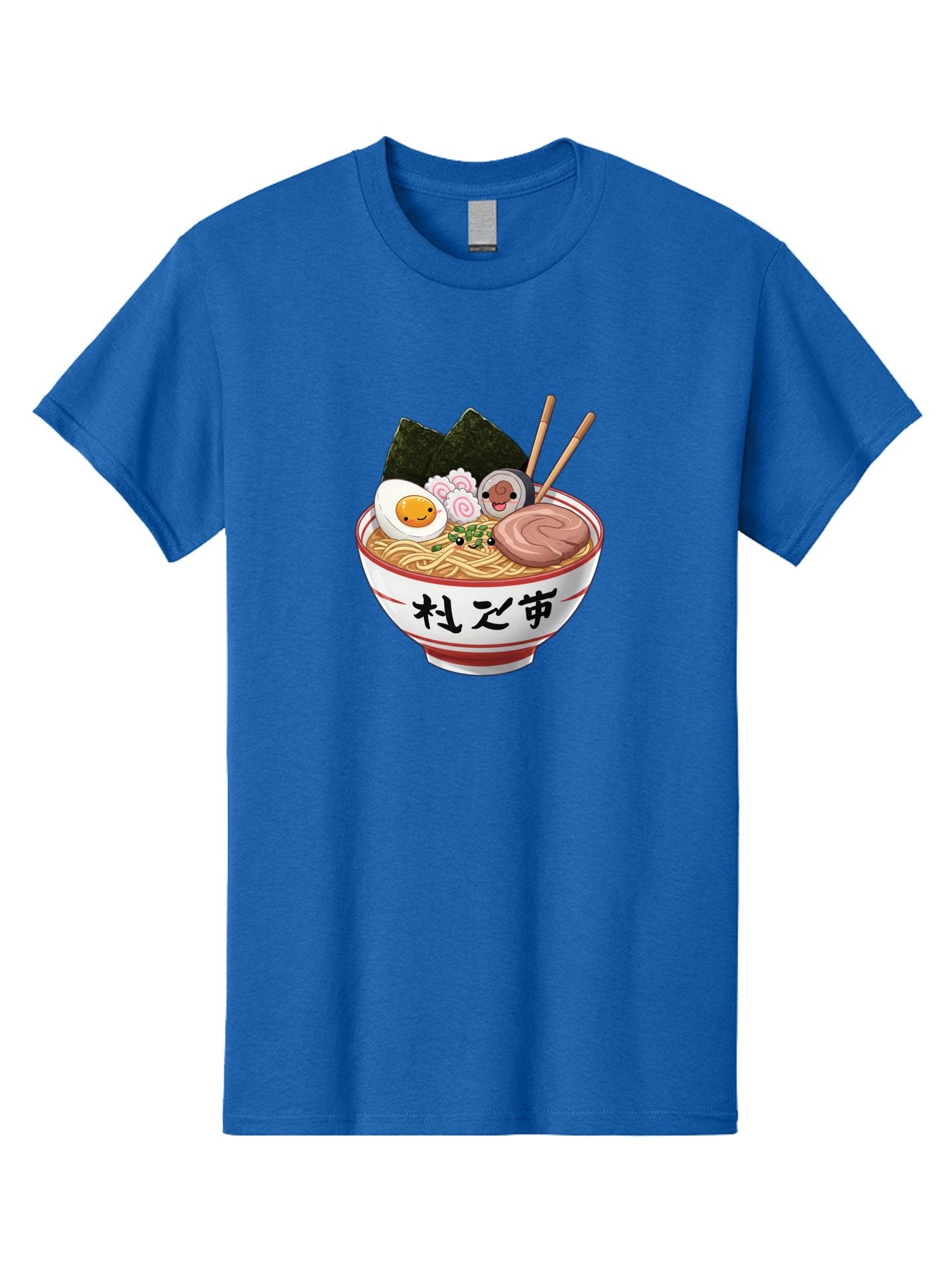 Ramen-4 Men'S Graphic Tee, 100% Cotton, Comfortable Casual Summer Wear, Machine Washable, Steaming Hot Ramen, Delicious Asian Noodle Soup, Appetizing Meal, Japanese Cuisine, Savory Flavors, Tasty Ingredients, Cartoon Style, Cute Food, Noodles, Bab284 7