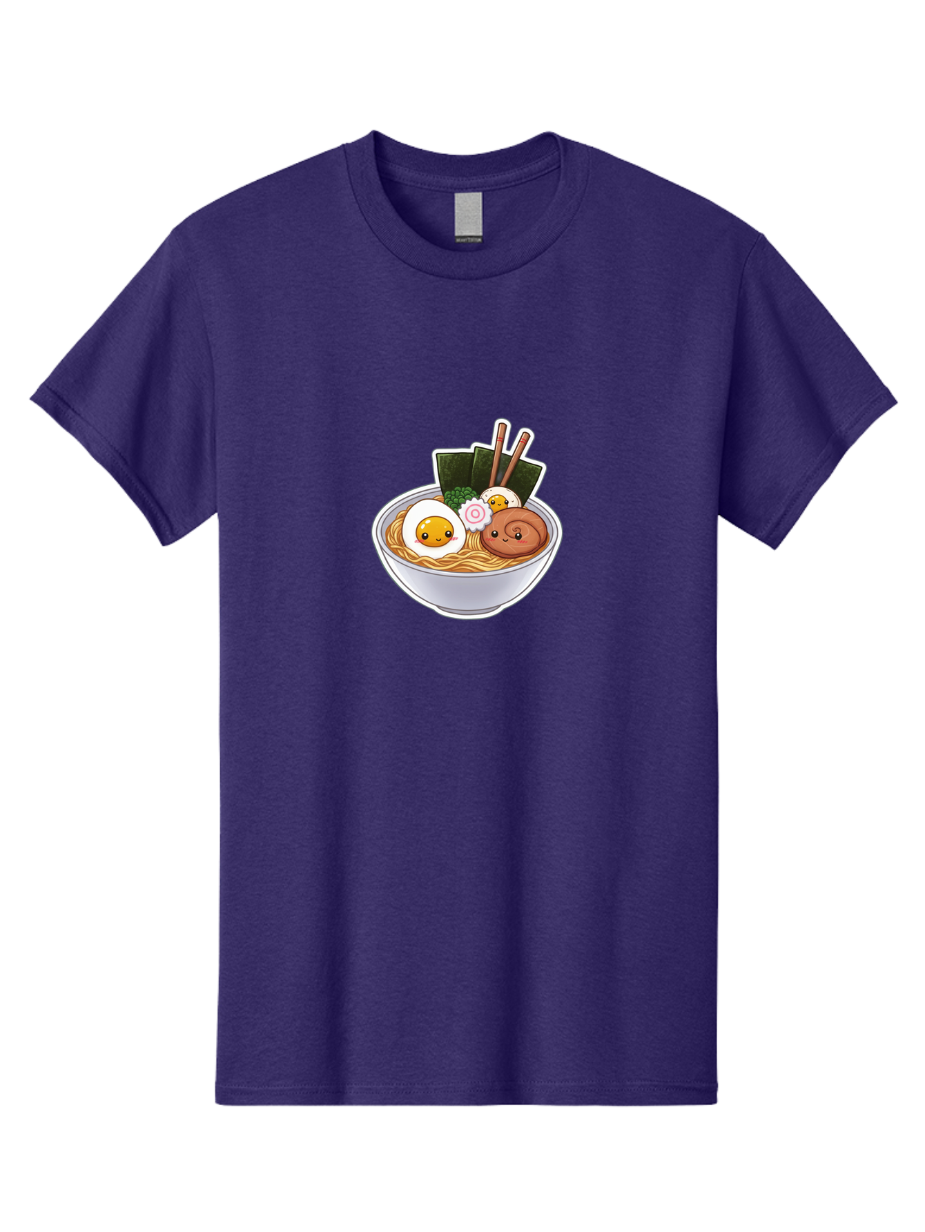 Ramen-5 Men'S Graphic Tee, 100% Cotton, Comfortable Casual Summer Wear, Machine Washable, Ramen Noodles, Cartoon Egg, Boiled Egg, Smiling Egg, Seaweed, Chopsticks, Cartoon Ramen, Japanese Food, Animated Meal, Noodle Soup Bab285 15