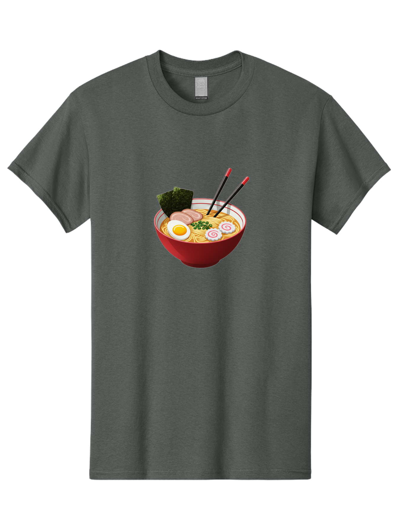 Ramen-6 Men'S Graphic Tee, 100% Cotton, Comfortable Casual Summer Wear, Machine Washable, Steaming Hot Ramen, Japanese Cuisine, Noodle Soup, Boiled Egg, Sliced Pork, Green Onions, Seaweed, Chopsticks, Savory Broth, Comforting Meal, Bab286 27