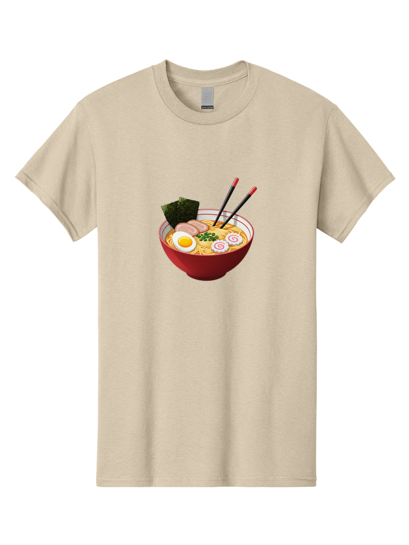 Ramen-6 Men'S Graphic Tee, 100% Cotton, Comfortable Casual Summer Wear, Machine Washable, Steaming Hot Ramen, Japanese Cuisine, Noodle Soup, Boiled Egg, Sliced Pork, Green Onions, Seaweed, Chopsticks, Savory Broth, Comforting Meal, Bab286 19