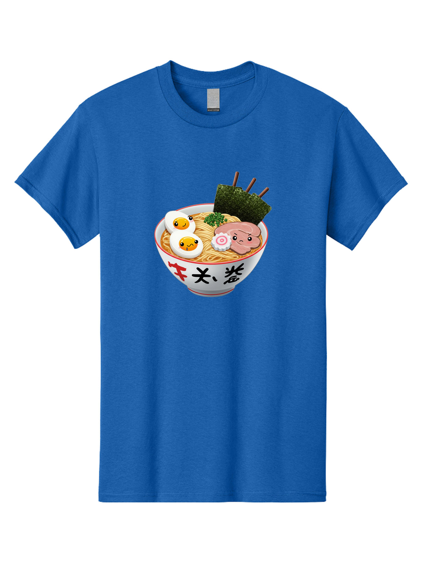 Ramen-7 Men'S Graphic Tee, 100% Cotton, Comfortable Casual Summer Wear, Machine Washable, Steaming Hot Ramen, Boiled Egg, Sliced Pork, Green Onions, Fish Cake, Seaweed, Asian Cuisine, Noodle Soup, Savory Flavors, Japanese Food Bab287 21