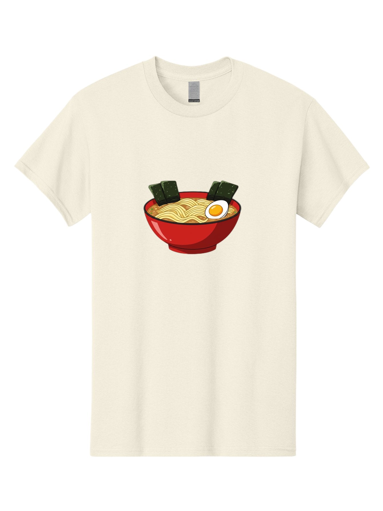 Ramen-9 Men'S Graphic Tee, 100% Cotton, Comfortable Casual Summer Wear, Machine Washable, Steaming Bowl Of Ramen, Savory Broth, Springy Noodles, Boiled Egg, Seaweed Strips, Japanese Cuisine, Comfort Food, Noodle Soup Bab289 11