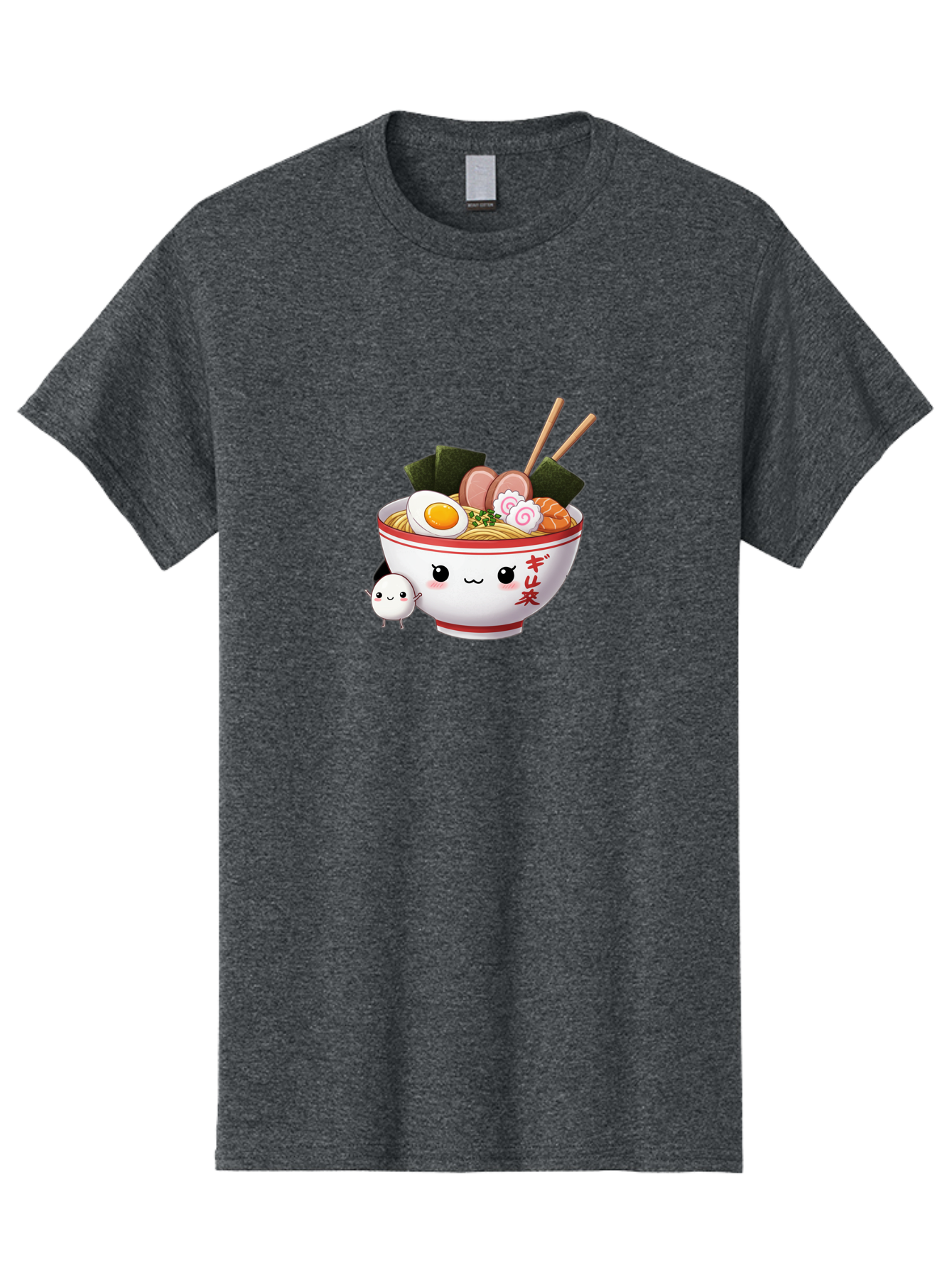 Ramen-Bowl-8 Men'S Graphic Tee, 100% Cotton, Comfortable Casual Summer Wear, Machine Washable, Kawaii Ramen, Steaming Hot Noodles, Boiled Egg, Sliced Pork, Seaweed, Japanese Cuisine, Cartoon Food, Ramen Character, Adorable Illustration, Bab298 17