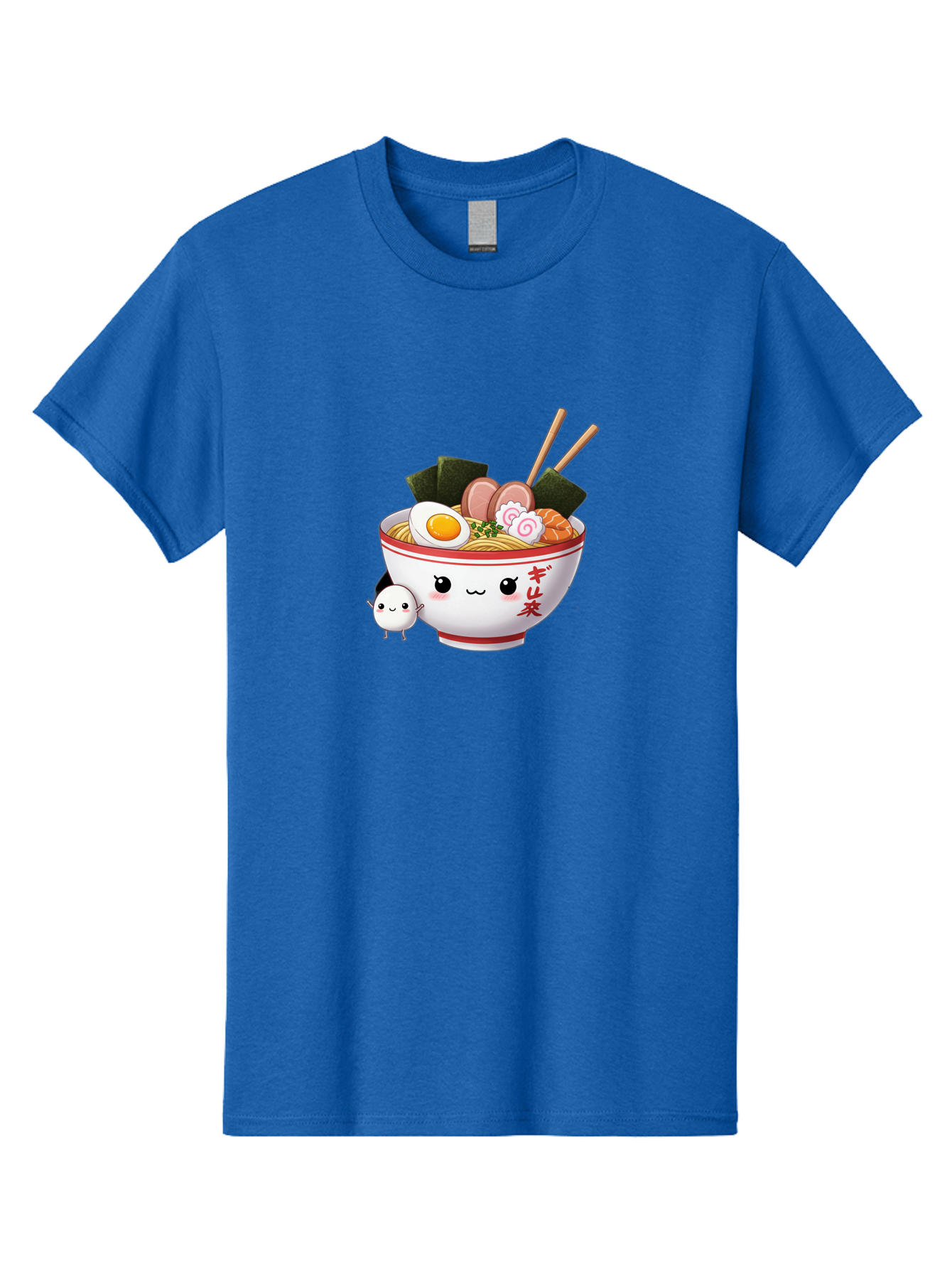 Ramen-Bowl-8 Men'S Graphic Tee, 100% Cotton, Comfortable Casual Summer Wear, Machine Washable, Kawaii Ramen, Steaming Hot Noodles, Boiled Egg, Sliced Pork, Seaweed, Japanese Cuisine, Cartoon Food, Ramen Character, Adorable Illustration, Bab298 23