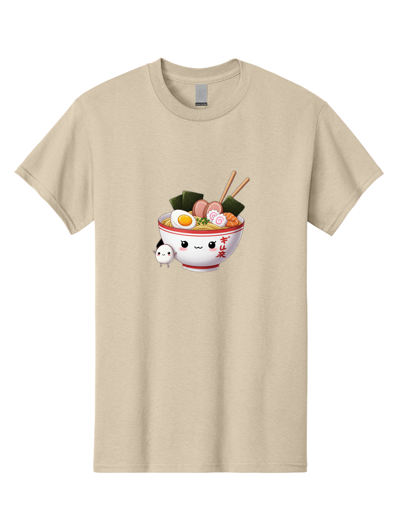 Ramen-Bowl-8 Men'S Graphic Tee, 100% Cotton, Comfortable Casual Summer Wear, Machine Washable, Kawaii Ramen, Steaming Hot Noodles, Boiled Egg, Sliced Pork, Seaweed, Japanese Cuisine, Cartoon Food, Ramen Character, Adorable Illustration, Bab298 29