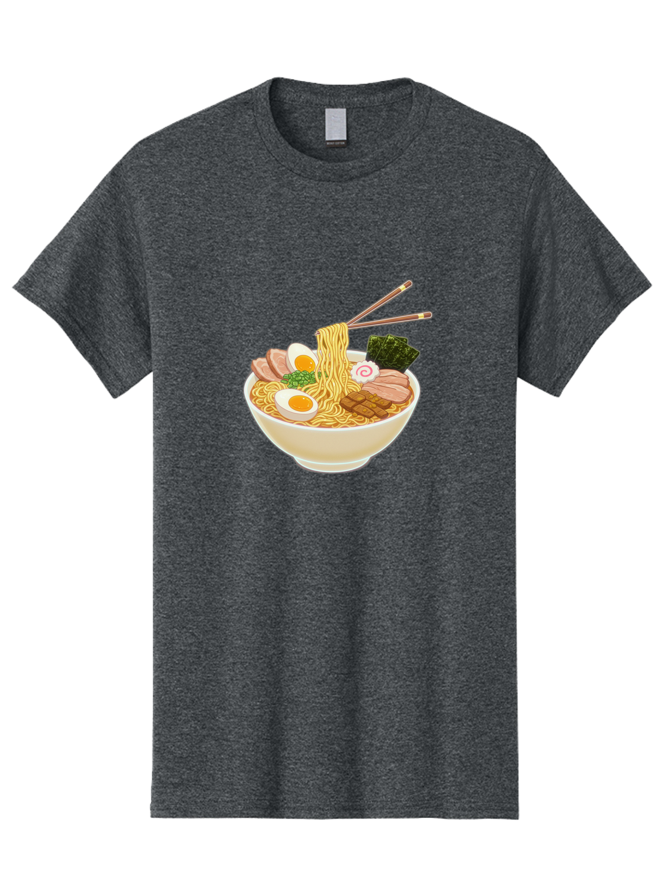 Ramen-Noodle-1 Men'S Graphic Tee, 100% Cotton, Comfortable Casual Summer Wear, Machine Washable, Delicious Ramen, Steaming Hot Noodles, Savory Pork Slices, Boiled Egg, Seaweed, Chopsticks, Japanese Cuisine, Noodle Soup, Comfort Food, Bab302 29
