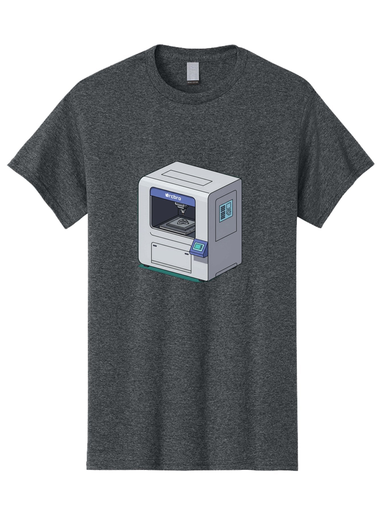 Rcbro-3D-Printer Men'S Graphic Tee, 100% Cotton, Comfortable Casual Summer Wear, Machine Washable, 3D Printing Technology, Rcbro 3D Printer, Digital Fabrication, Additive Manufacturing, Precision Engineering, Innovative Design, Bab323 12