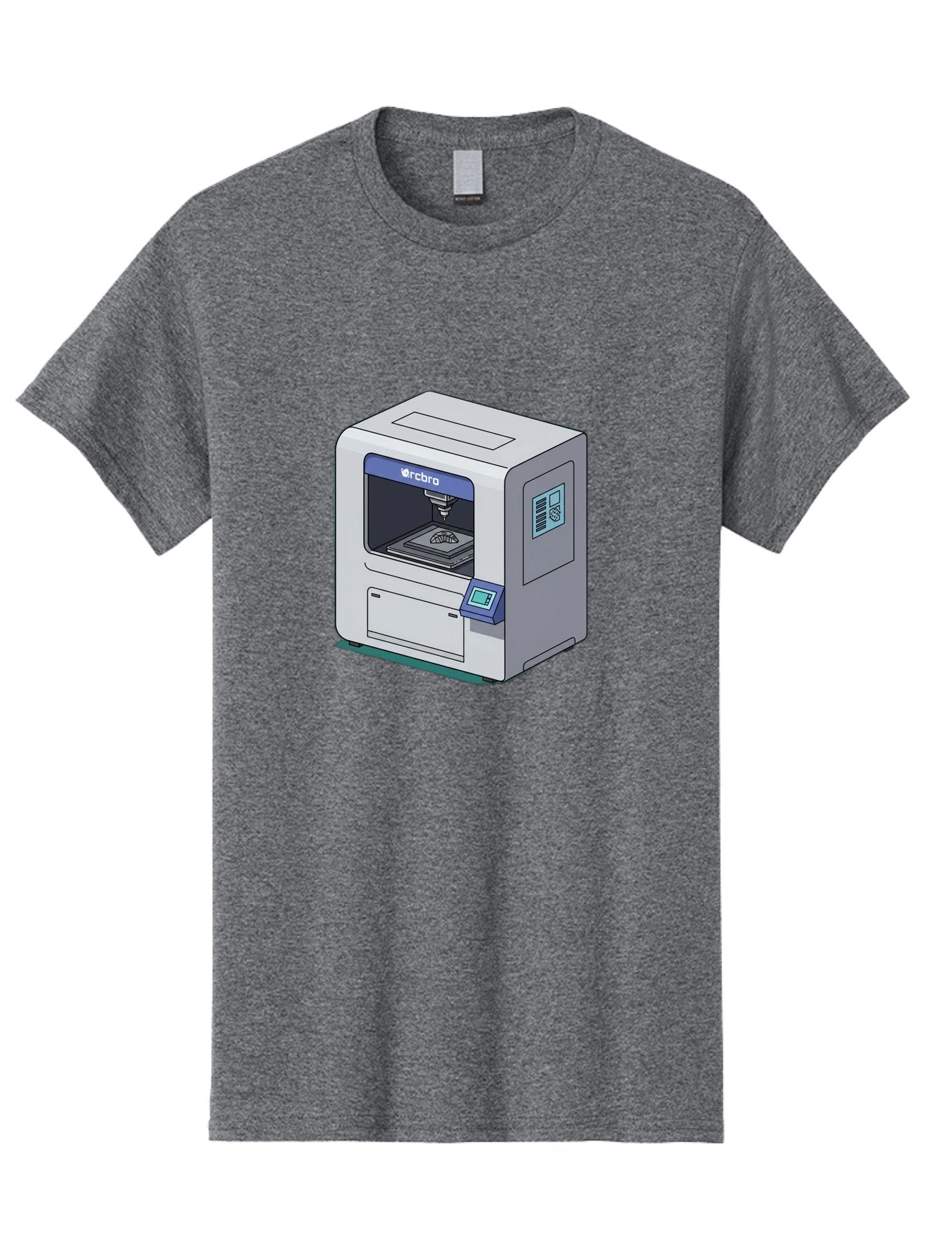 Rcbro-3D-Printer Men'S Graphic Tee, 100% Cotton, Comfortable Casual Summer Wear, Machine Washable, 3D Printing Technology, Rcbro 3D Printer, Digital Fabrication, Additive Manufacturing, Precision Engineering, Innovative Design, Bab323 14