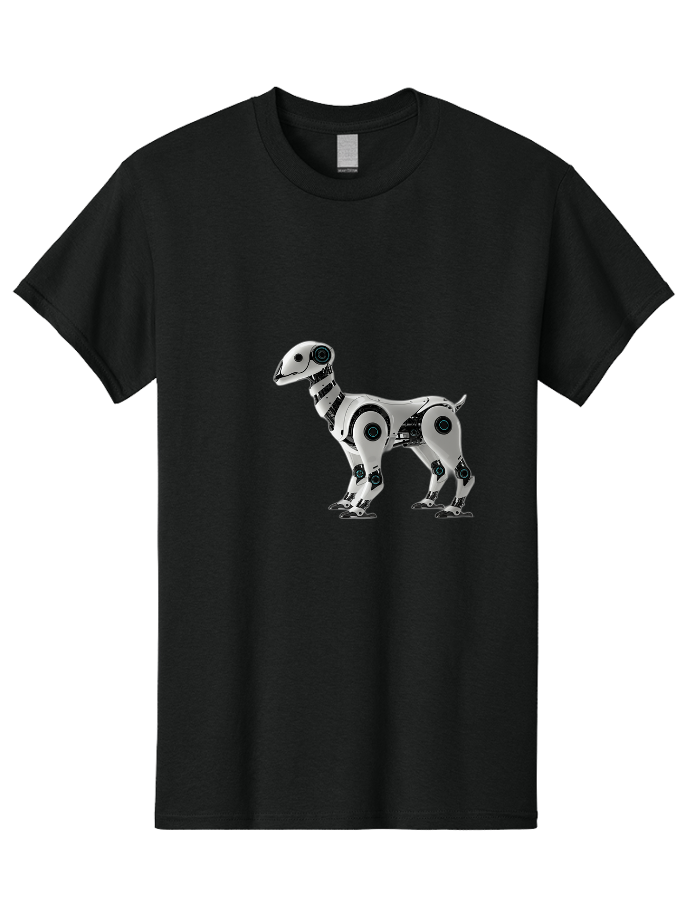 Robot-Dog Men'S Graphic Tee, 100% Cotton, Comfortable Casual Summer Wear, Machine Washable, Robotic Canine, Futuristic Design, Mechanical Pet, Artificial Intelligence, Tech-Savvy, Robotic Limbs, Modern Innovation, Cybernetic Creature, Bab349 7