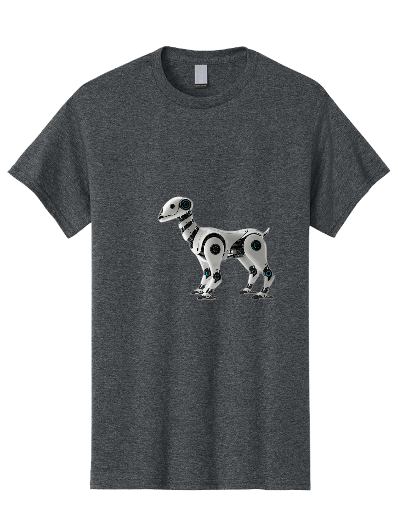 Robot-Dog Men'S Graphic Tee, 100% Cotton, Comfortable Casual Summer Wear, Machine Washable, Robotic Canine, Futuristic Design, Mechanical Pet, Artificial Intelligence, Tech-Savvy, Robotic Limbs, Modern Innovation, Cybernetic Creature, Bab349