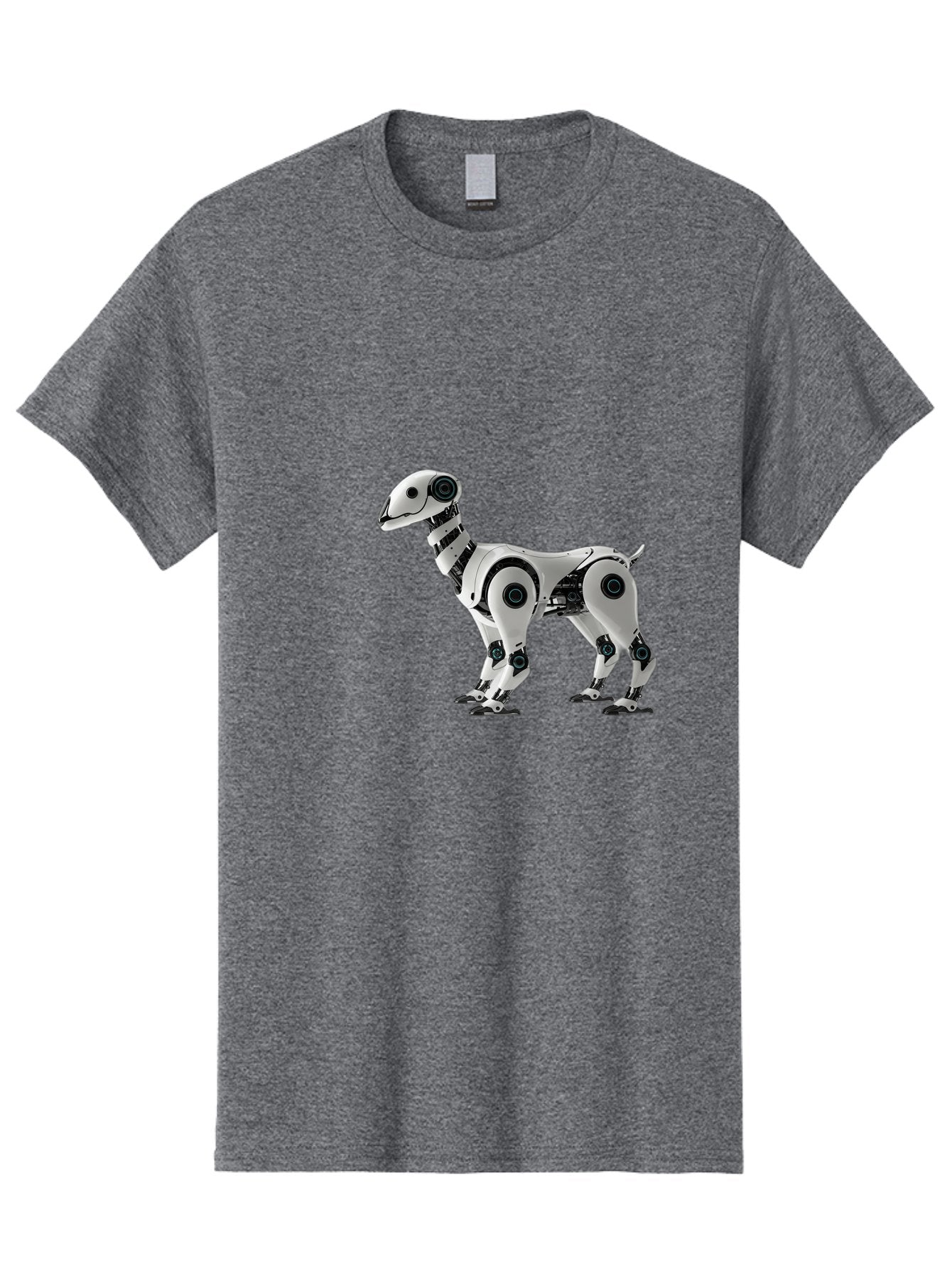Robot-Dog Men'S Graphic Tee, 100% Cotton, Comfortable Casual Summer Wear, Machine Washable, Robotic Canine, Futuristic Design, Mechanical Pet, Artificial Intelligence, Tech-Savvy, Robotic Limbs, Modern Innovation, Cybernetic Creature, Bab349 12