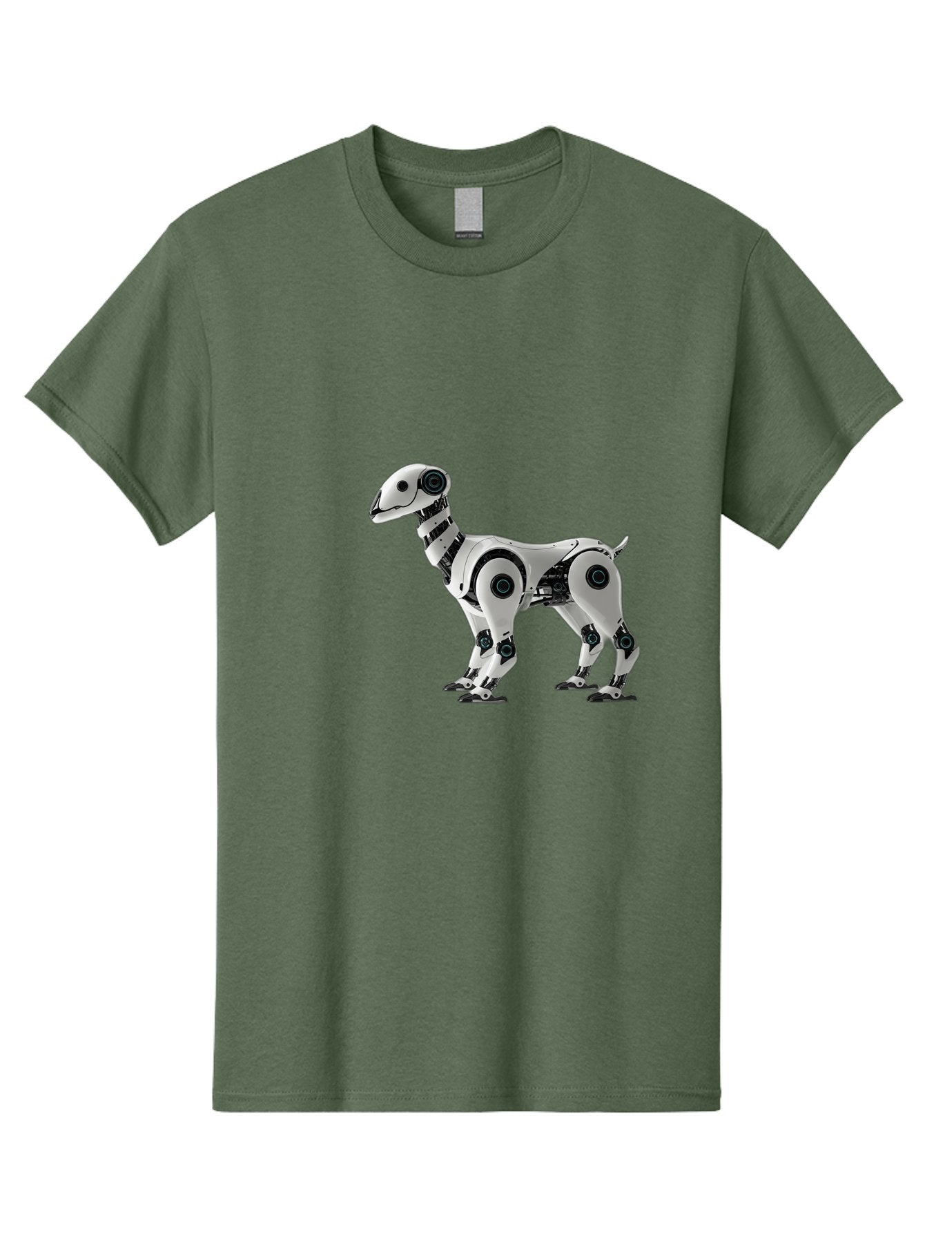 Robot-Dog Men'S Graphic Tee, 100% Cotton, Comfortable Casual Summer Wear, Machine Washable, Robotic Canine, Futuristic Design, Mechanical Pet, Artificial Intelligence, Tech-Savvy, Robotic Limbs, Modern Innovation, Cybernetic Creature, Bab349 10