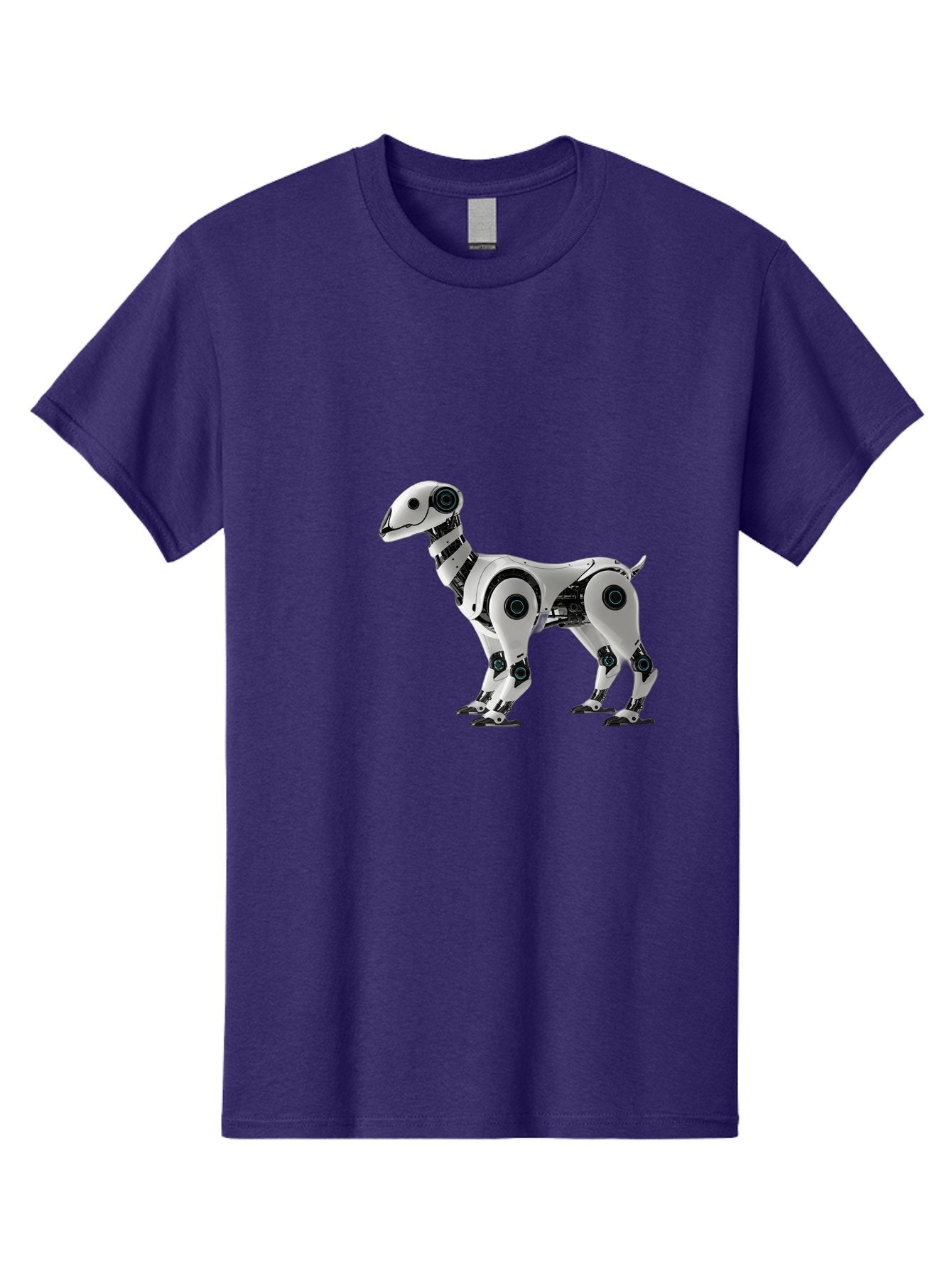 Robot-Dog Men'S Graphic Tee, 100% Cotton, Comfortable Casual Summer Wear, Machine Washable, Robotic Canine, Futuristic Design, Mechanical Pet, Artificial Intelligence, Tech-Savvy, Robotic Limbs, Modern Innovation, Cybernetic Creature, Bab349 7
