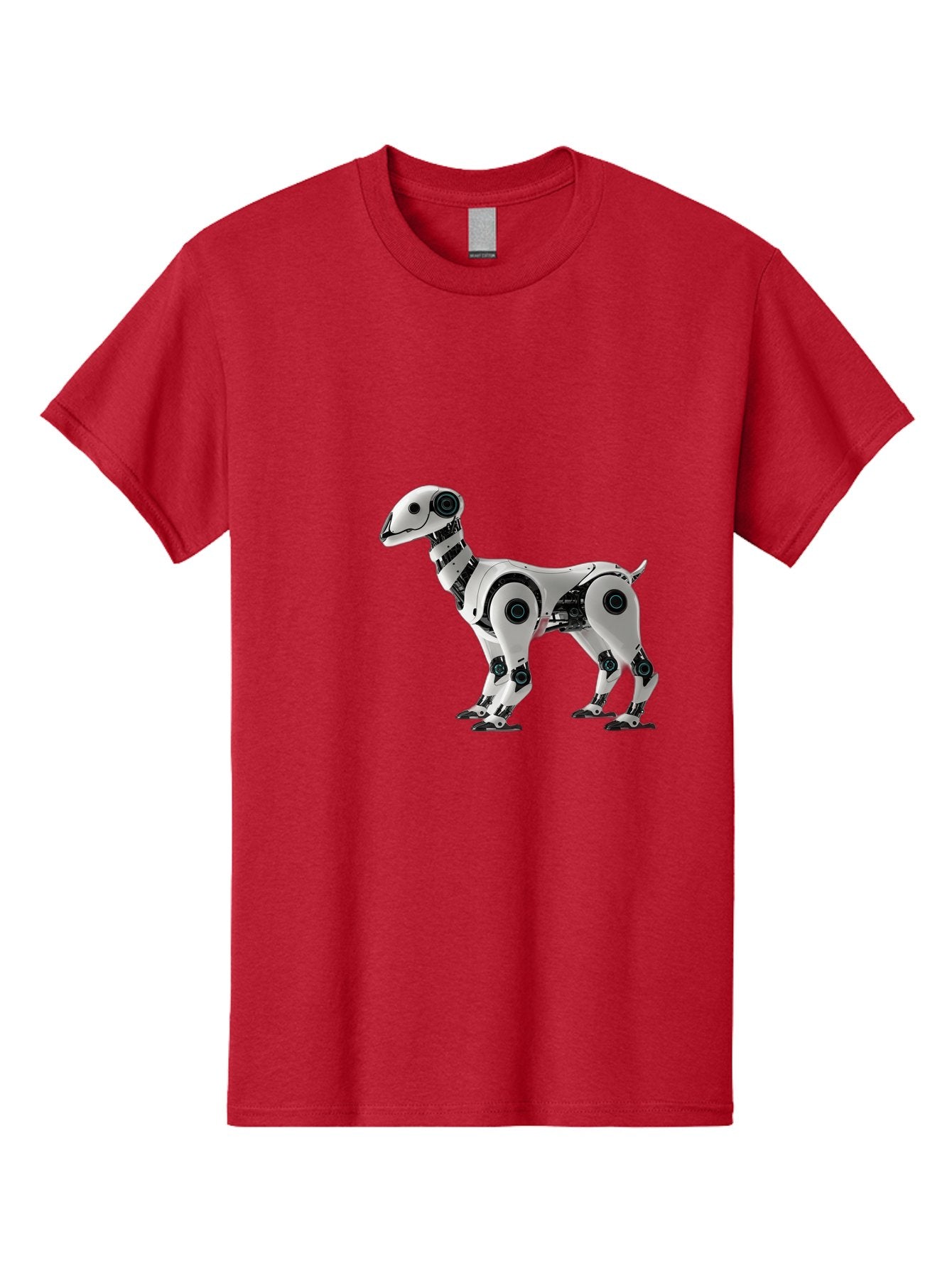 Robot-Dog Men'S Graphic Tee, 100% Cotton, Comfortable Casual Summer Wear, Machine Washable, Robotic Canine, Futuristic Design, Mechanical Pet, Artificial Intelligence, Tech-Savvy, Robotic Limbs, Modern Innovation, Cybernetic Creature, Bab349