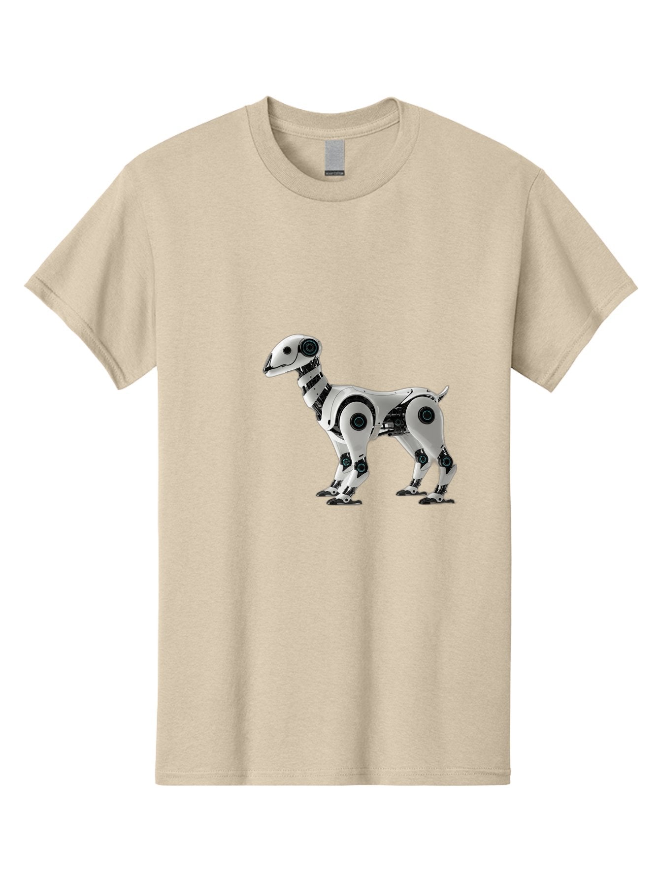 Robot-Dog Men'S Graphic Tee, 100% Cotton, Comfortable Casual Summer Wear, Machine Washable, Robotic Canine, Futuristic Design, Mechanical Pet, Artificial Intelligence, Tech-Savvy, Robotic Limbs, Modern Innovation, Cybernetic Creature, Bab349 14