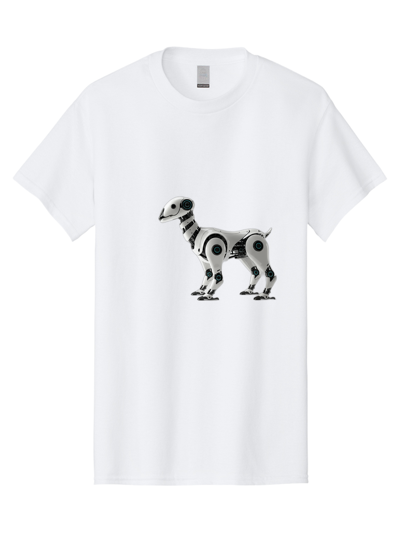 Robot-Dog Men'S Graphic Tee, 100% Cotton, Comfortable Casual Summer Wear, Machine Washable, Robotic Canine, Futuristic Design, Mechanical Pet, Artificial Intelligence, Tech-Savvy, Robotic Limbs, Modern Innovation, Cybernetic Creature, Bab349 15