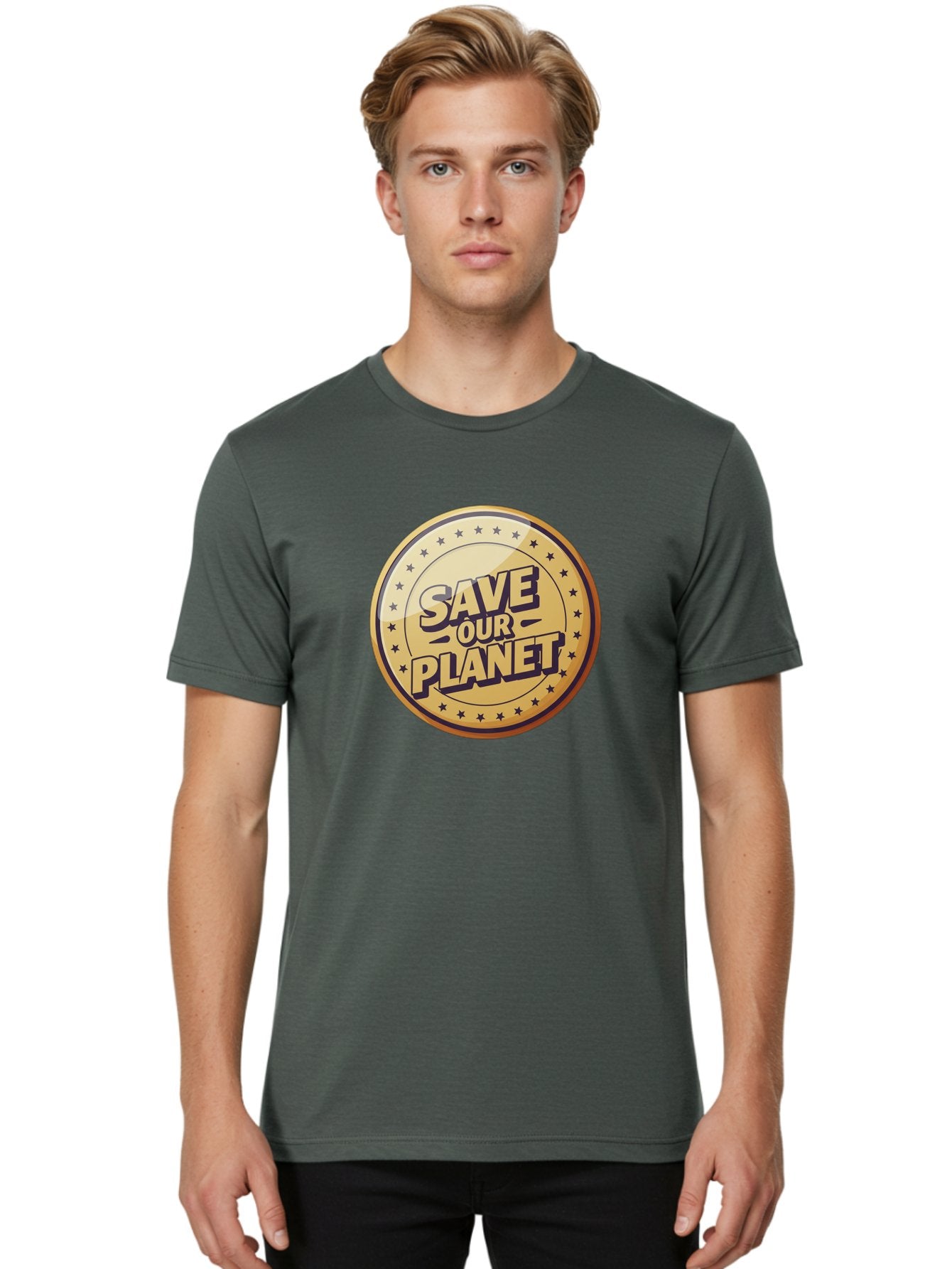 Save-Our-Planet-5 Men'S Graphic Tee, 100% Cotton, Comfortable Casual Summer Wear, Machine Washable, Save Our Planet, Environmental Conservation, Eco-Friendly Initiatives, Sustainability Efforts, Earth Protection, Green Movement, Eco Activism, Bab381 24