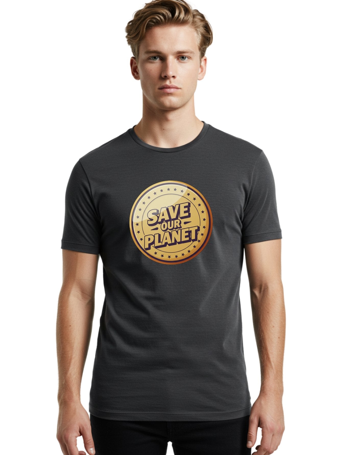 Save-Our-Planet-5 Men'S Graphic Tee, 100% Cotton, Comfortable Casual Summer Wear, Machine Washable, Save Our Planet, Environmental Conservation, Eco-Friendly Initiatives, Sustainability Efforts, Earth Protection, Green Movement, Eco Activism, Bab381 16