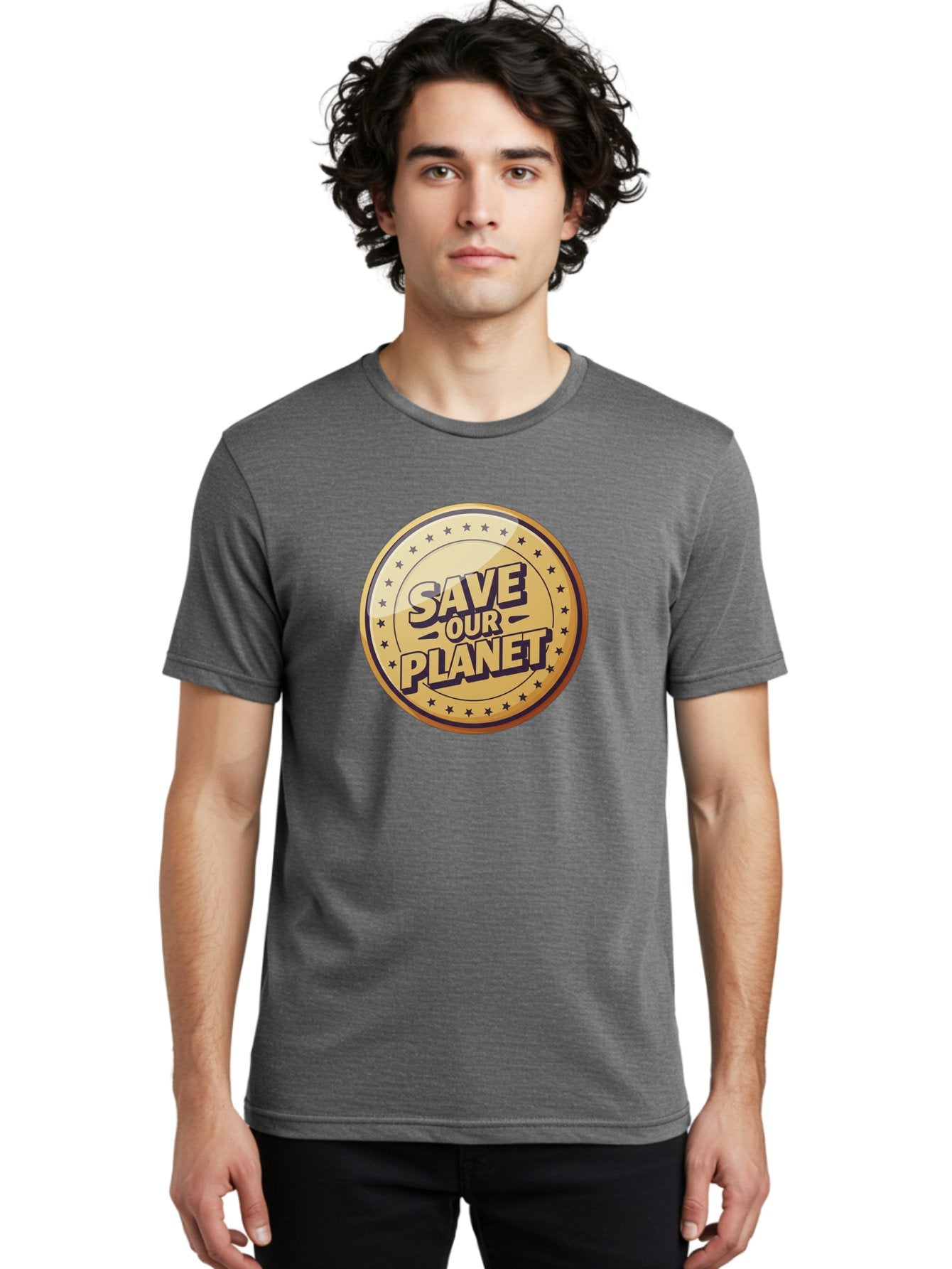 Save-Our-Planet-5 Men'S Graphic Tee, 100% Cotton, Comfortable Casual Summer Wear, Machine Washable, Save Our Planet, Environmental Conservation, Eco-Friendly Initiatives, Sustainability Efforts, Earth Protection, Green Movement, Eco Activism, Bab381 17