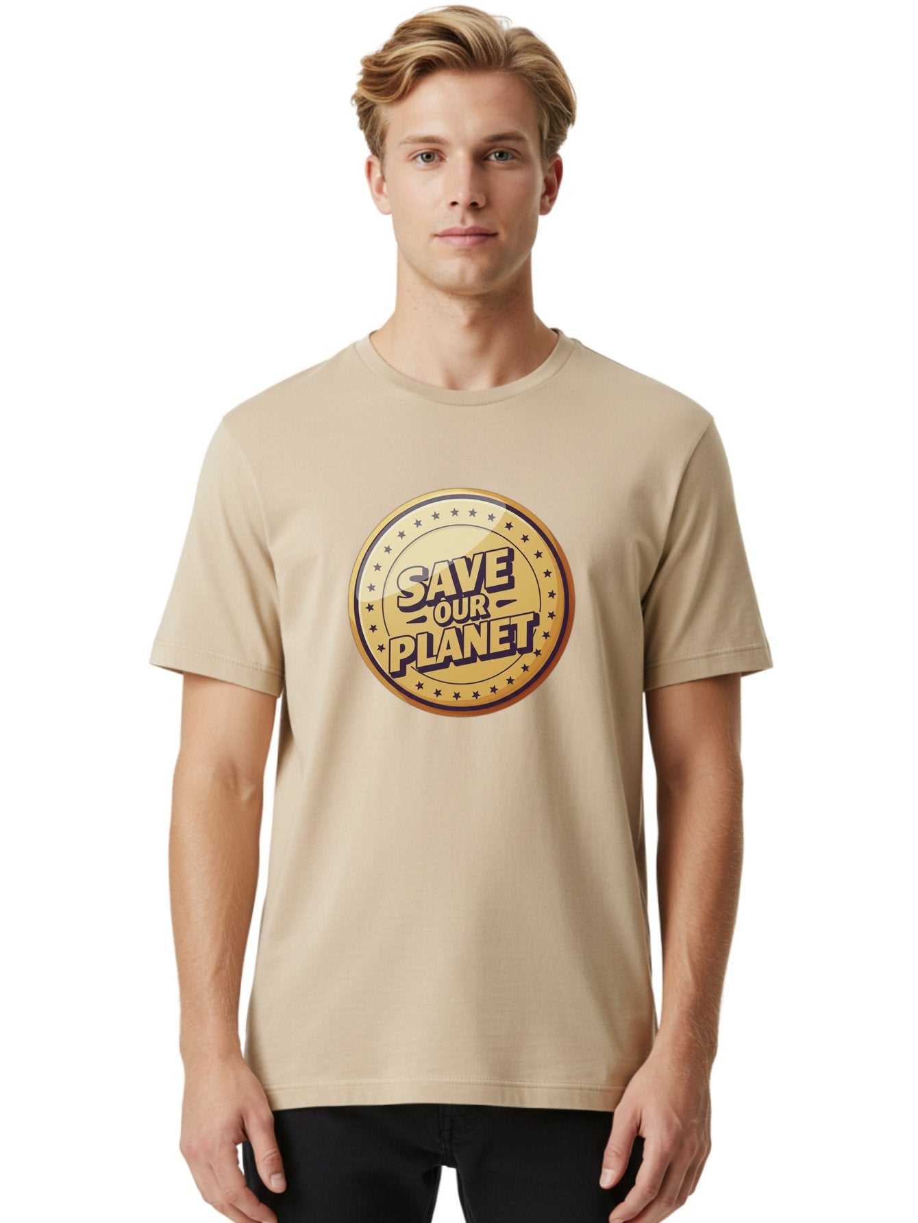 Save-Our-Planet-5 Men'S Graphic Tee, 100% Cotton, Comfortable Casual Summer Wear, Machine Washable, Save Our Planet, Environmental Conservation, Eco-Friendly Initiatives, Sustainability Efforts, Earth Protection, Green Movement, Eco Activism, Bab381 19