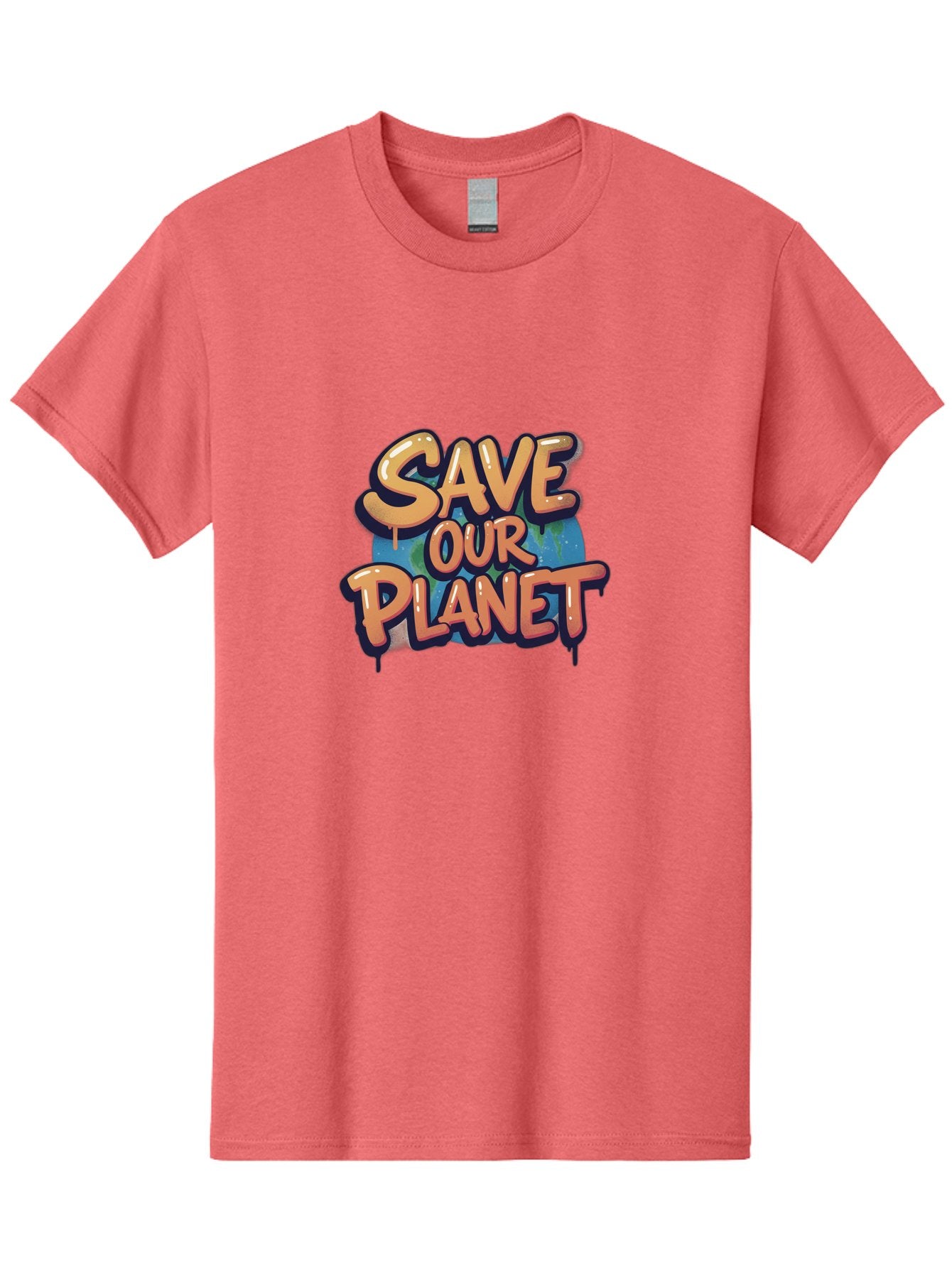 Save-Our-Planet-7 Men'S Graphic Tee, 100% Cotton, Comfortable Casual Summer Wear, Machine Washable, Save The Planet, Eco Friendly, Environmental Awareness, Sustainability, Climate Change, Earth Protection, Green Movement, Conservation Efforts, Bab383 13
