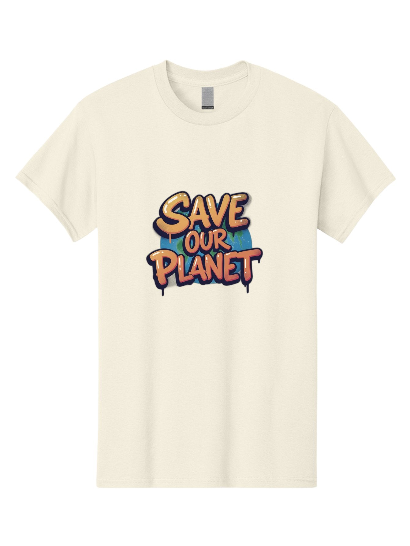 Save-Our-Planet-7 Men'S Graphic Tee, 100% Cotton, Comfortable Casual Summer Wear, Machine Washable, Save The Planet, Eco Friendly, Environmental Awareness, Sustainability, Climate Change, Earth Protection, Green Movement, Conservation Efforts, Bab383 9