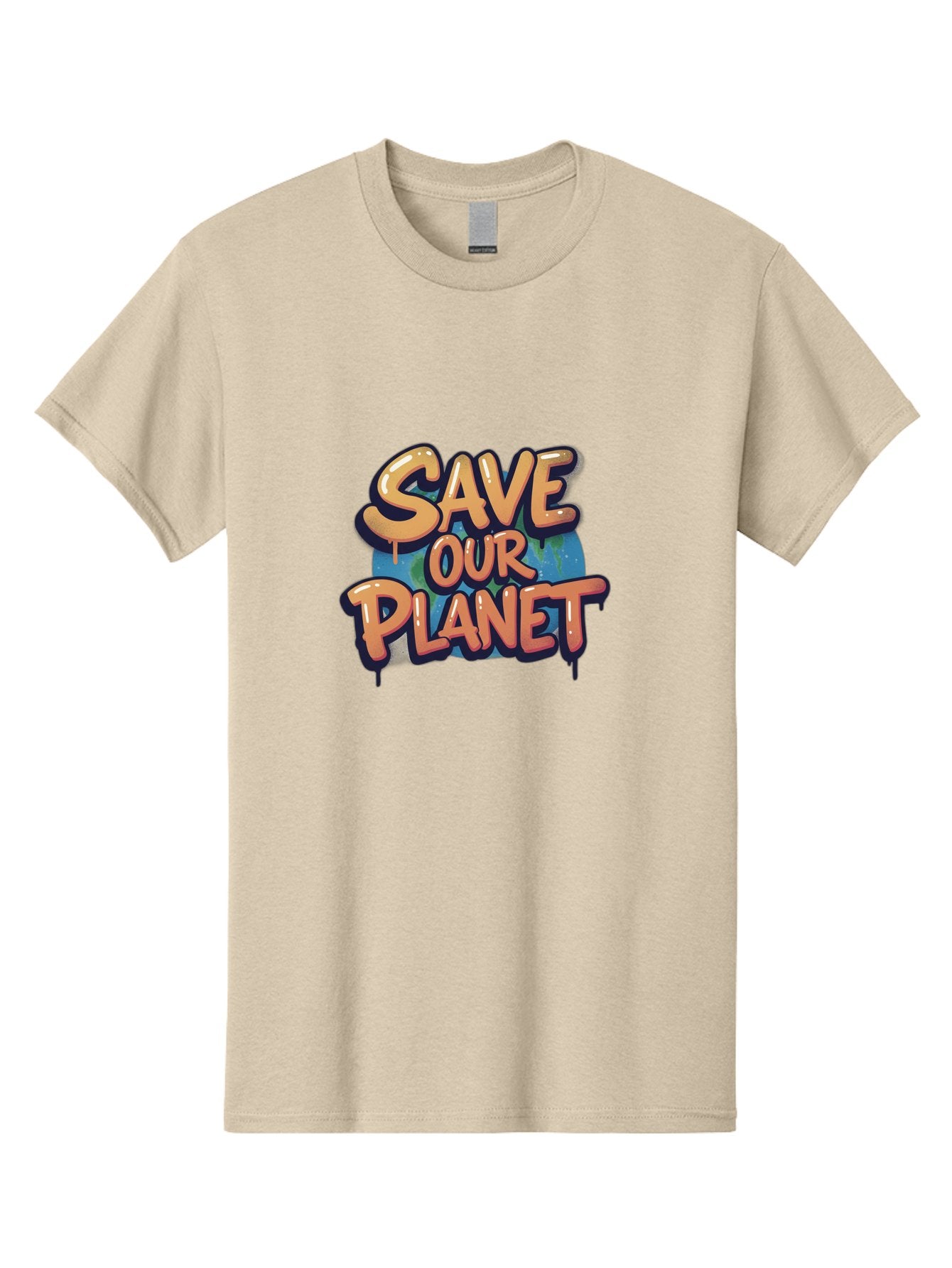 Save-Our-Planet-7 Men'S Graphic Tee, 100% Cotton, Comfortable Casual Summer Wear, Machine Washable, Save The Planet, Eco Friendly, Environmental Awareness, Sustainability, Climate Change, Earth Protection, Green Movement, Conservation Efforts, Bab383 8