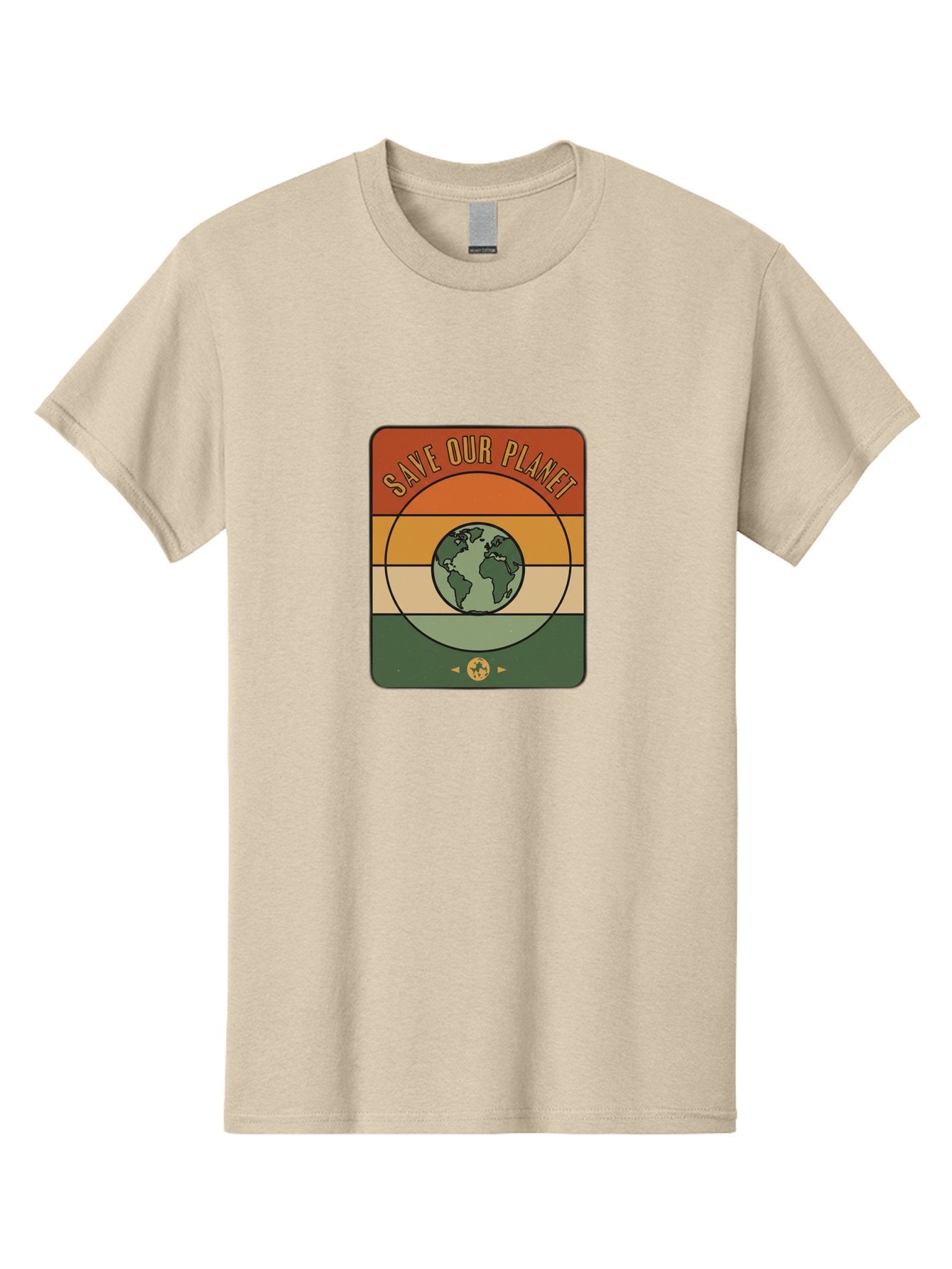 Save-Our-Planet Men'S Graphic Tee, 100% Cotton, Comfortable Casual Summer Wear, Machine Washable, Earth Conservation, Environmental Protection, Save Our Planet, Eco Friendly, Global Sustainability, Green Initiative, Retro Style, Bab385 15