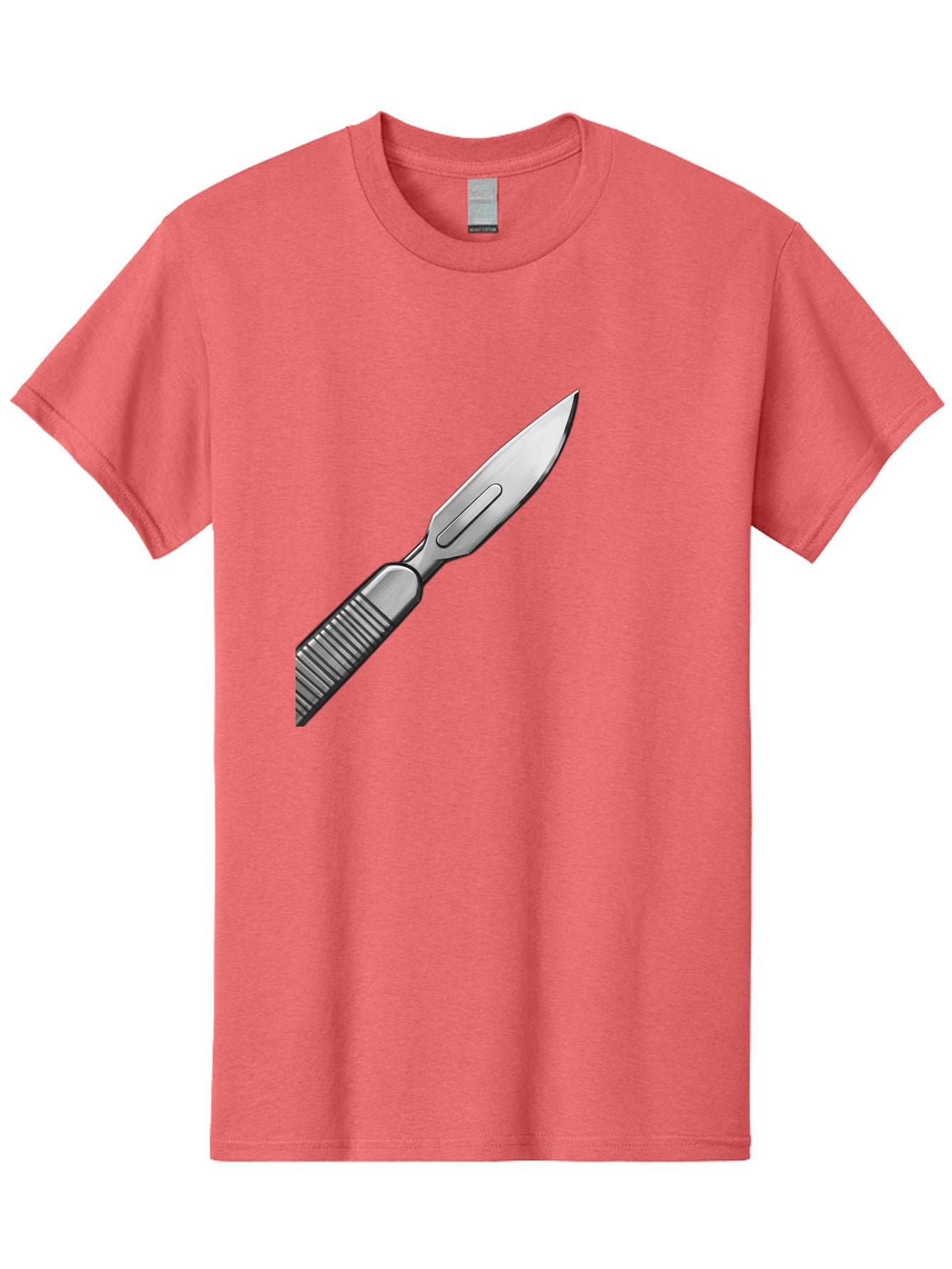 Scalpel Men'S Graphic Tee, 100% Cotton, Comfortable Casual Summer Wear, Machine Washable, Surgical Scalpel, Medical Tool, Sharp Blade, Stainless Steel, Precision Instrument, Surgical Equipment, Medical Illustration Bab386 14