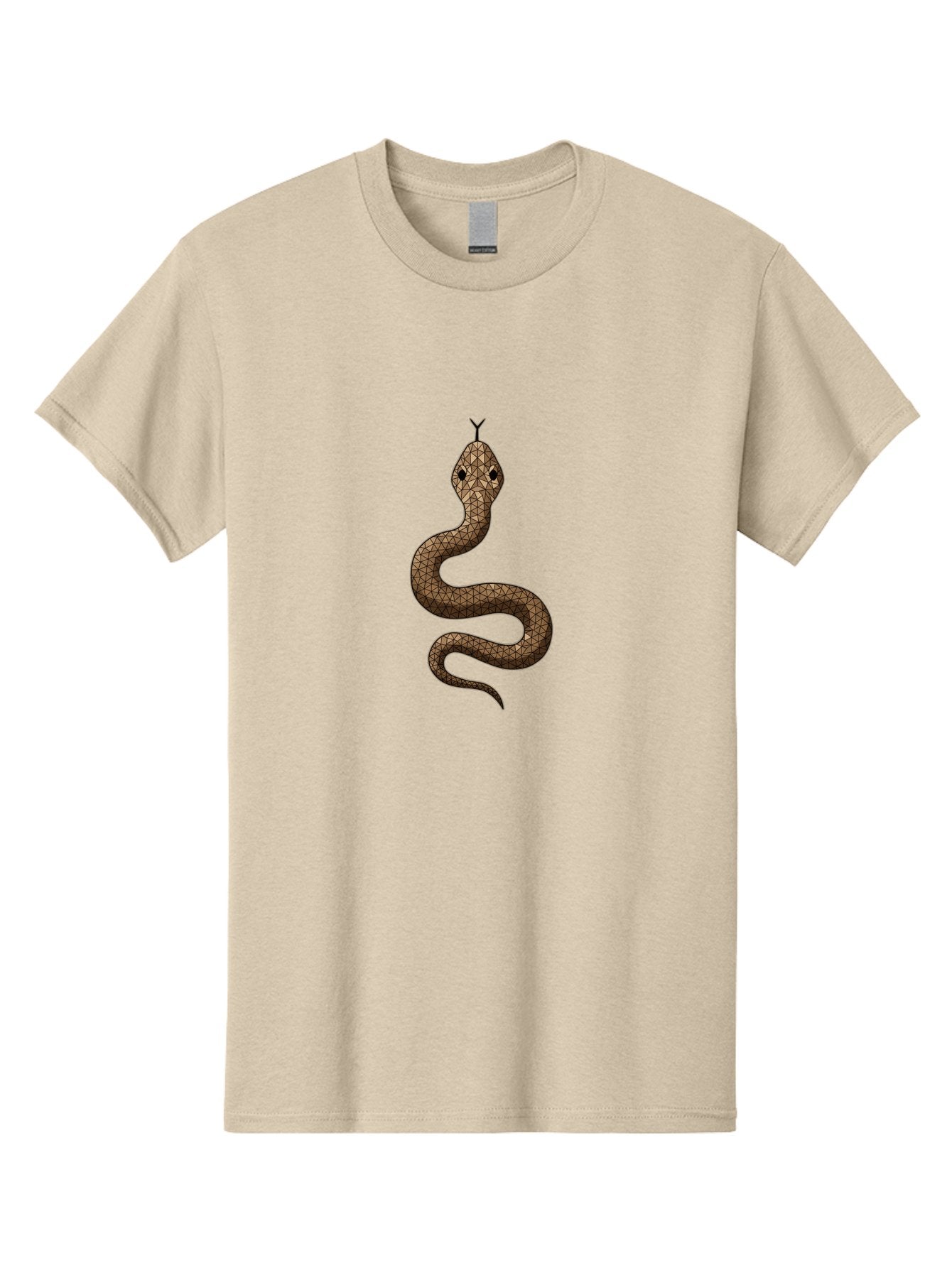 Snake Men'S Graphic Tee, 100% Cotton, Comfortable Casual Summer Wear, Machine Washable, Snake Illustration, Reptile Art, Snake Design, Geometric Patterns, Wildlife Graphics, Symbolic Imagery, Snake Motif, Tribal Art Bab428 10
