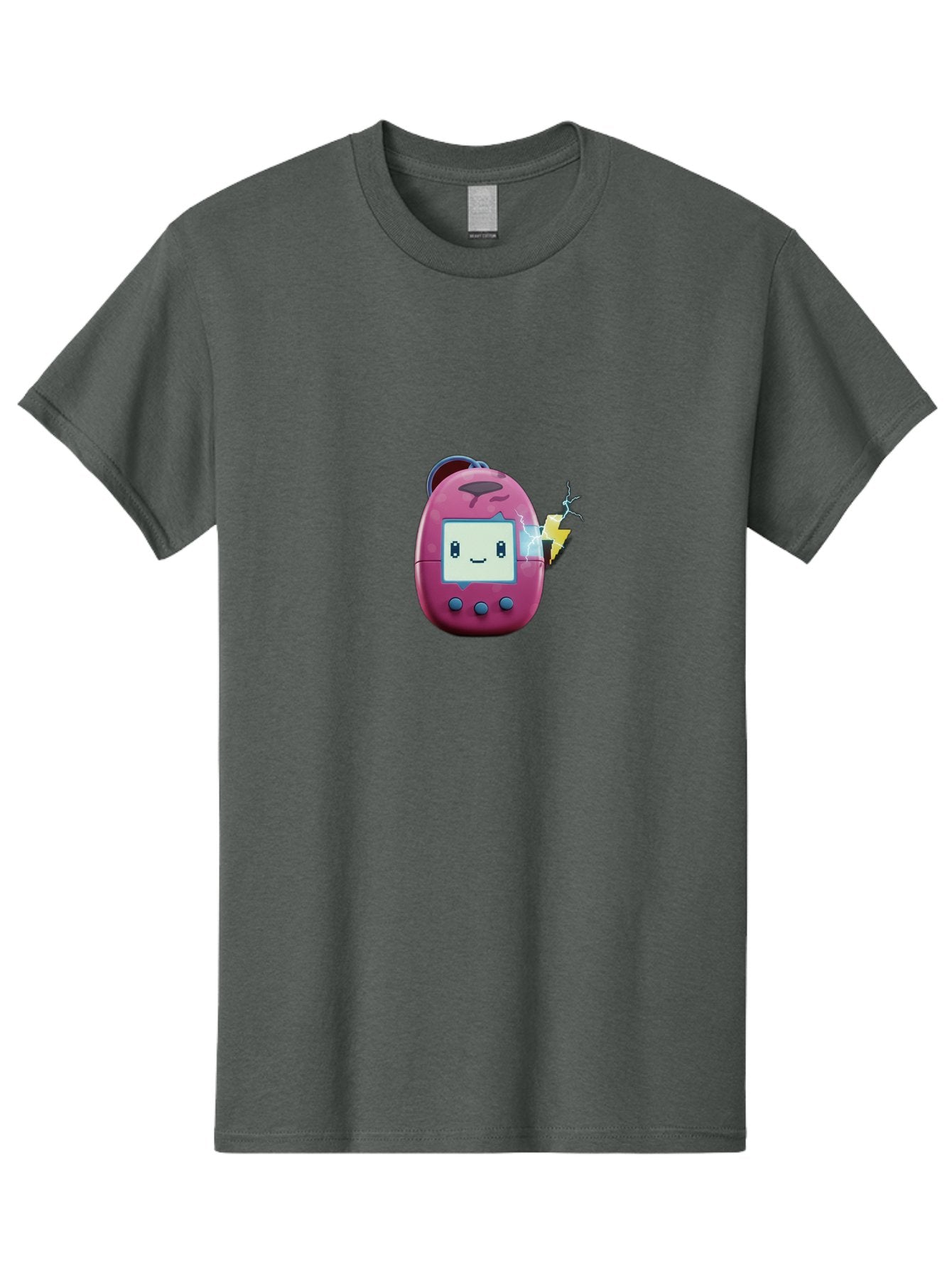 Tamagotchi-13 Men'S Graphic Tee, 100% Cotton, Comfortable Casual Summer Wear, Machine Washable, Retro Toy, Digital Pet, Nostalgic Game, Tamagotchi, Playful Design, Childrens Toy, Cute Character, Handheld Game, Vintage Tech Bab494 8