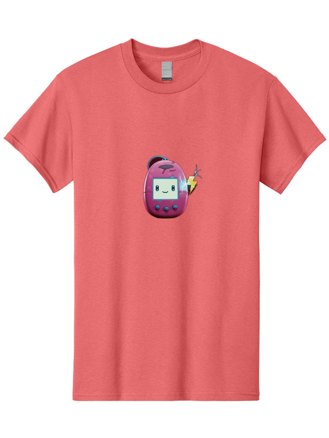 Tamagotchi-13 Men'S Graphic Tee, 100% Cotton, Comfortable Casual Summer Wear, Machine Washable, Retro Toy, Digital Pet, Nostalgic Game, Tamagotchi, Playful Design, Childrens Toy, Cute Character, Handheld Game, Vintage Tech Bab494 11