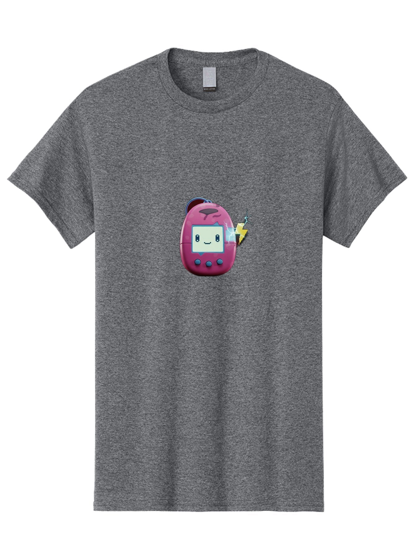 Tamagotchi-13 Men'S Graphic Tee, 100% Cotton, Comfortable Casual Summer Wear, Machine Washable, Retro Toy, Digital Pet, Nostalgic Game, Tamagotchi, Playful Design, Childrens Toy, Cute Character, Handheld Game, Vintage Tech Bab494 14