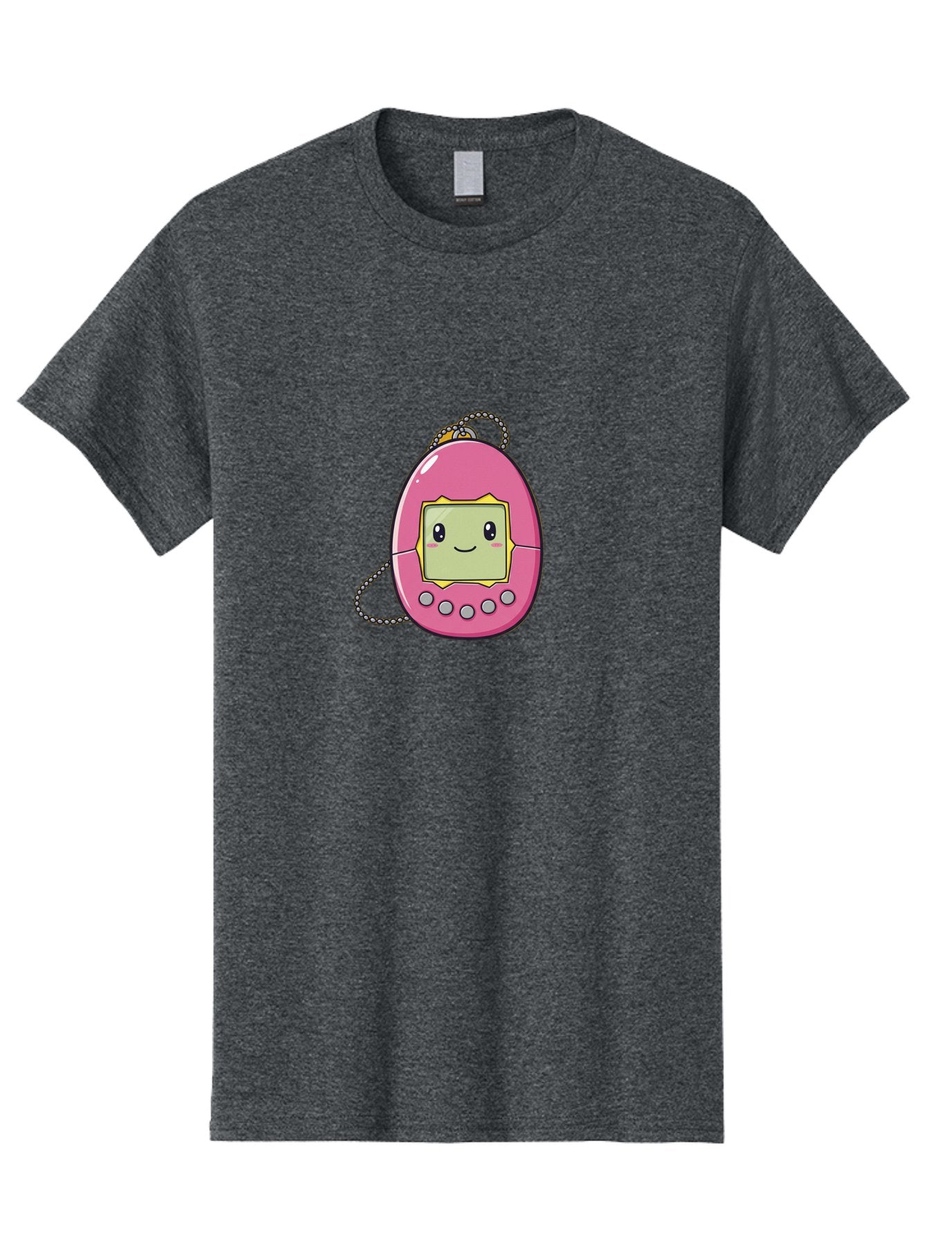 Tamagotchi-14 Men'S Graphic Tee, 100% Cotton, Comfortable Casual Summer Wear, Machine Washable, Digital Pet, Pink Tamagotchi, Cartoon Character, Cute Design, Retro Toy, Nostalgic, Kawaii, Handheld Game, Fun, Entertainment, 90S Kids, Bab495 15