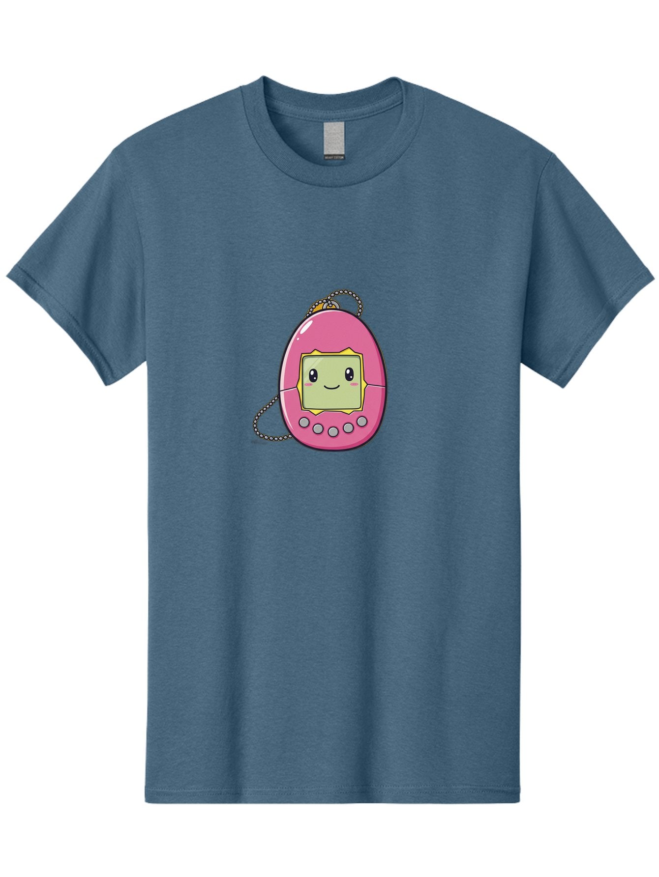 Tamagotchi-14 Men'S Graphic Tee, 100% Cotton, Comfortable Casual Summer Wear, Machine Washable, Digital Pet, Pink Tamagotchi, Cartoon Character, Cute Design, Retro Toy, Nostalgic, Kawaii, Handheld Game, Fun, Entertainment, 90S Kids, Bab495 10