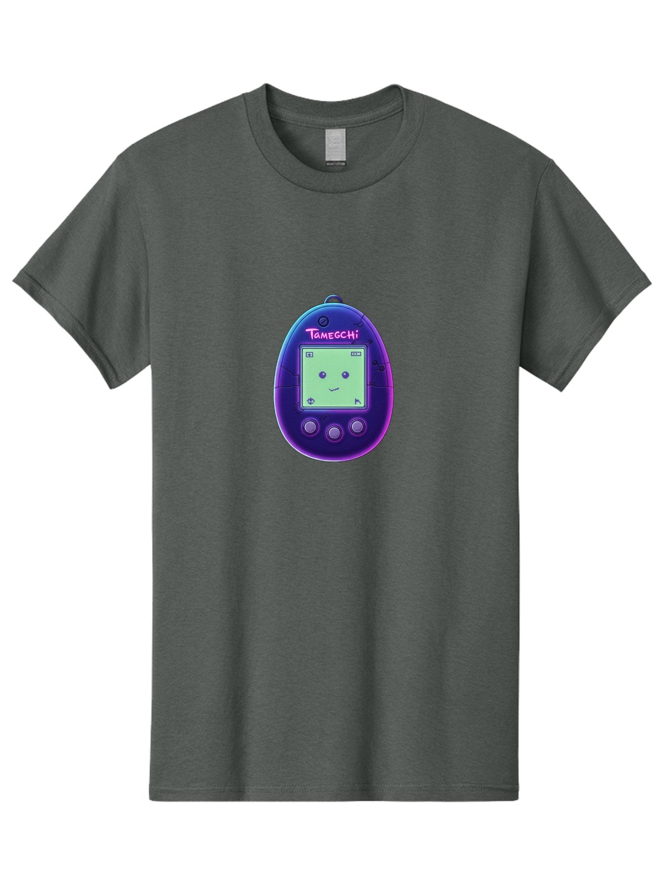 Tamagotchi-4 Men'S Graphic Tee, 100% Cotton, Comfortable Casual Summer Wear, Machine Washable, Retro Digital Pet, Handheld Game, Nostalgic Tech, Purple Egg-Shaped Device, Cute Character, Gaming Nostalgia, 90S Kids, Retro Gaming Culture Bab498 12