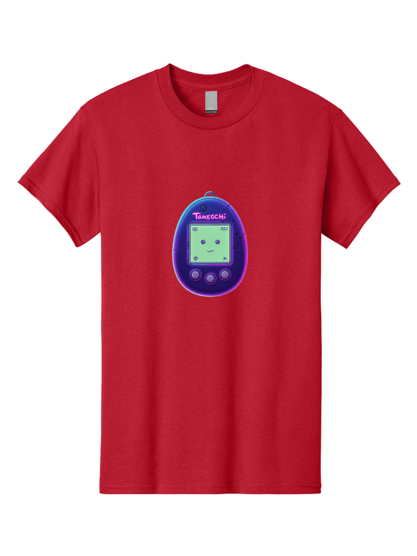 Tamagotchi-4 Men'S Graphic Tee, 100% Cotton, Comfortable Casual Summer Wear, Machine Washable, Retro Digital Pet, Handheld Game, Nostalgic Tech, Purple Egg-Shaped Device, Cute Character, Gaming Nostalgia, 90S Kids, Retro Gaming Culture Bab498 17