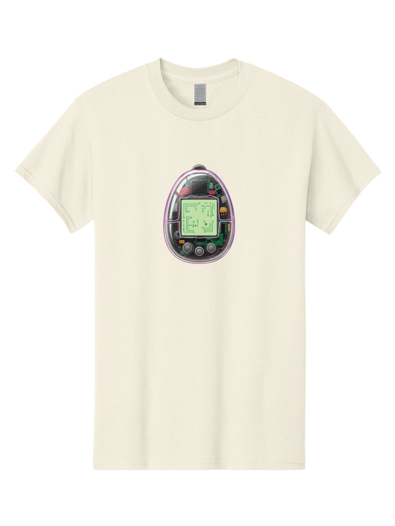 Tamagotchi-9 Men'S Graphic Tee, 100% Cotton, Comfortable Casual Summer Wear, Machine Washable, Retro Digital Pet, Tamagotchi Toy, Nostalgic Gadget, Handheld Game, Digital Creature, Circuitry, Buttons, Electronic Device, Retro Gaming, Bab503 12