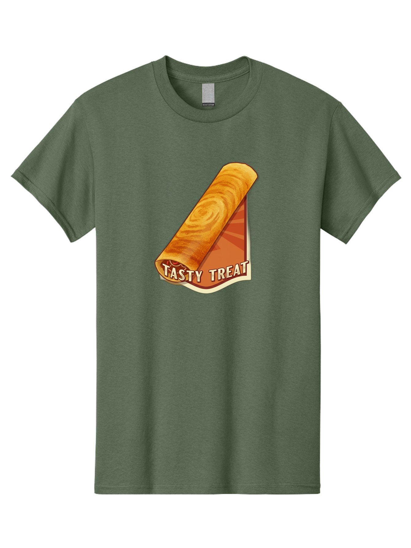 Tasty-Treat-8 Men'S Graphic Tee, 100% Cotton, Comfortable Casual Summer Wear, Machine Washable, Tasty Treat, Sweet Roll, Swirly Pastry, Golden Brown, Dessert, Snack, Treat, Sweet Tooth, Pastry Delight, Delicious Food Bab517 10