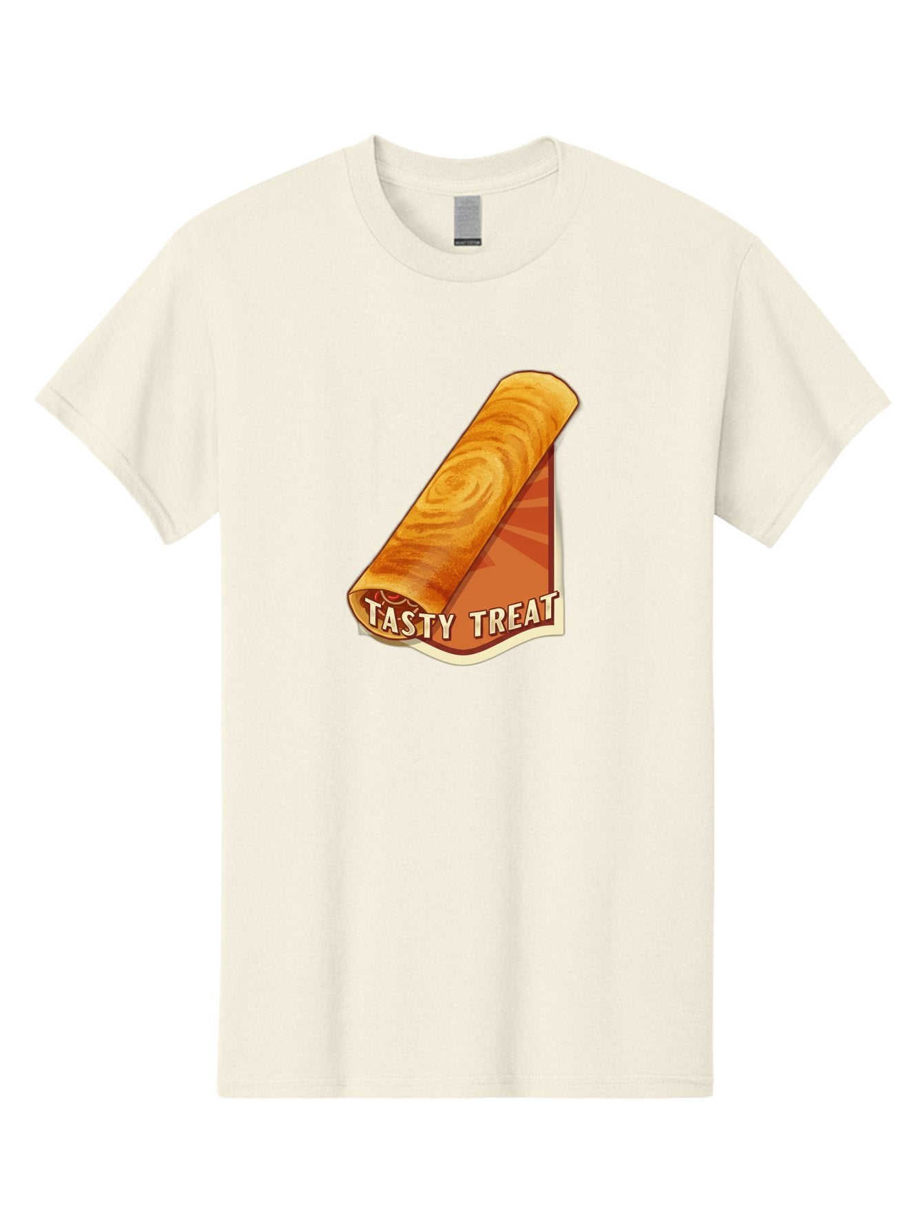 Tasty-Treat-8 Men'S Graphic Tee, 100% Cotton, Comfortable Casual Summer Wear, Machine Washable, Tasty Treat, Sweet Roll, Swirly Pastry, Golden Brown, Dessert, Snack, Treat, Sweet Tooth, Pastry Delight, Delicious Food Bab517 7