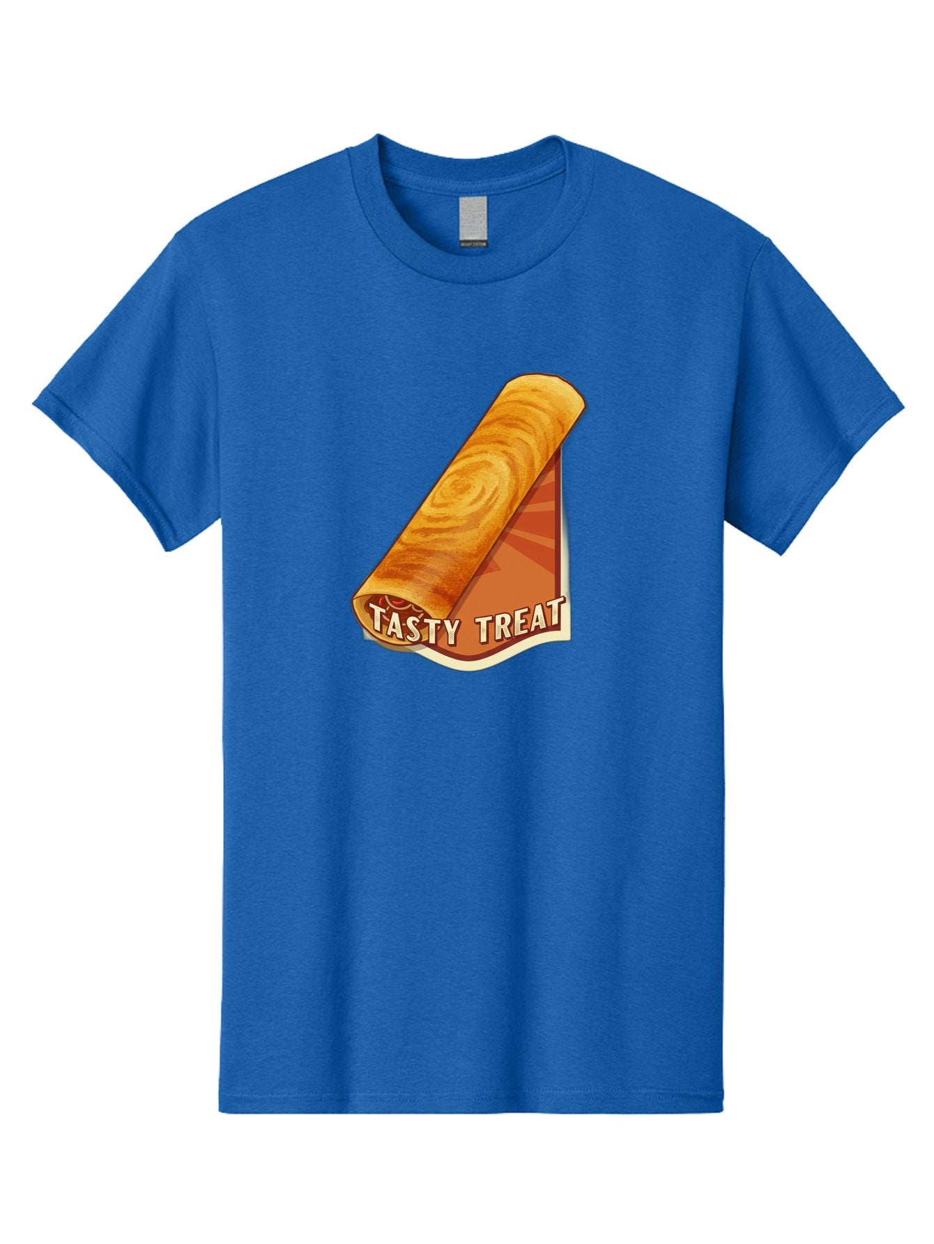 Tasty-Treat-8 Men'S Graphic Tee, 100% Cotton, Comfortable Casual Summer Wear, Machine Washable, Tasty Treat, Sweet Roll, Swirly Pastry, Golden Brown, Dessert, Snack, Treat, Sweet Tooth, Pastry Delight, Delicious Food Bab517 4