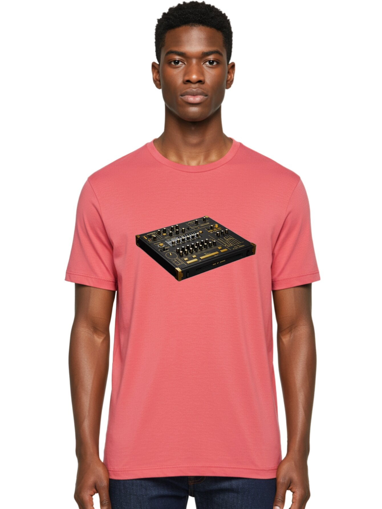 Traktor-Kontrol-S2 Men'S Graphic Tee, 100% Cotton, Comfortable Casual Summer Wear, Machine Washable, Dj Equipment, Sound Mixer, Music Production, Audio Interface, Professional Djing, Electronic Dance Music, Sound Control, Beat Mixing, Bab543 27