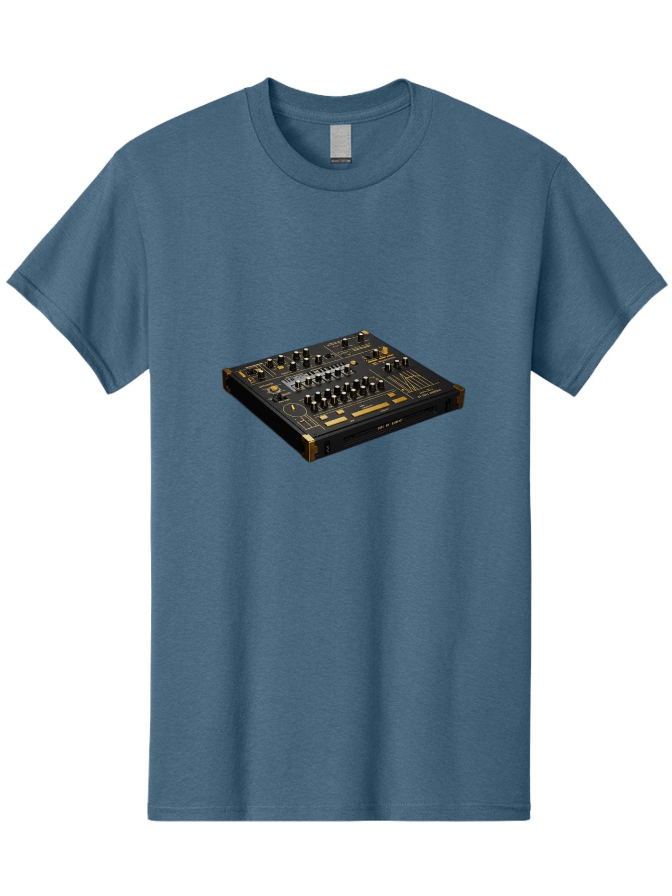 Traktor-Kontrol-S2 Men'S Graphic Tee, 100% Cotton, Comfortable Casual Summer Wear, Machine Washable, Dj Equipment, Sound Mixer, Music Production, Audio Interface, Professional Djing, Electronic Dance Music, Sound Control, Beat Mixing, Bab543