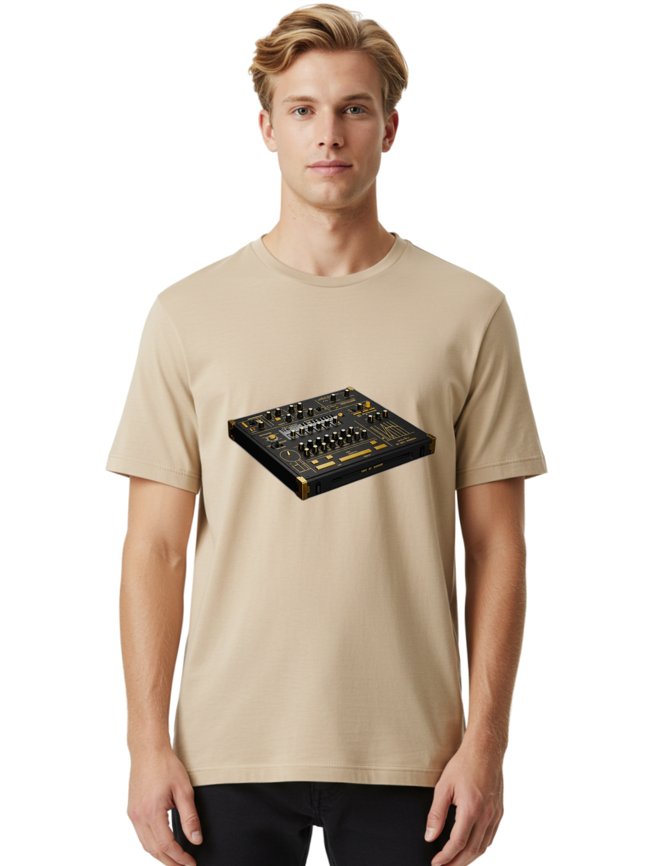 Traktor-Kontrol-S2 Men'S Graphic Tee, 100% Cotton, Comfortable Casual Summer Wear, Machine Washable, Dj Equipment, Sound Mixer, Music Production, Audio Interface, Professional Djing, Electronic Dance Music, Sound Control, Beat Mixing, Bab543 30