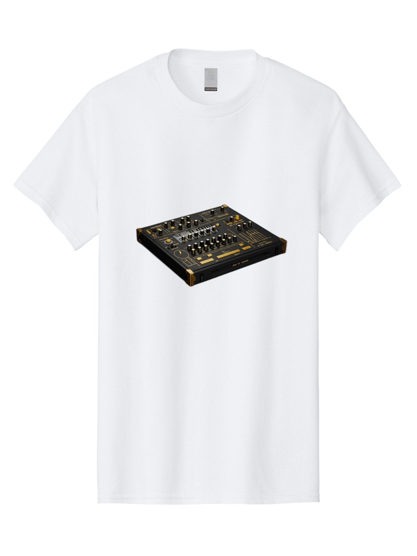 Traktor-Kontrol-S2 Men'S Graphic Tee, 100% Cotton, Comfortable Casual Summer Wear, Machine Washable, Dj Equipment, Sound Mixer, Music Production, Audio Interface, Professional Djing, Electronic Dance Music, Sound Control, Beat Mixing, Bab543 3