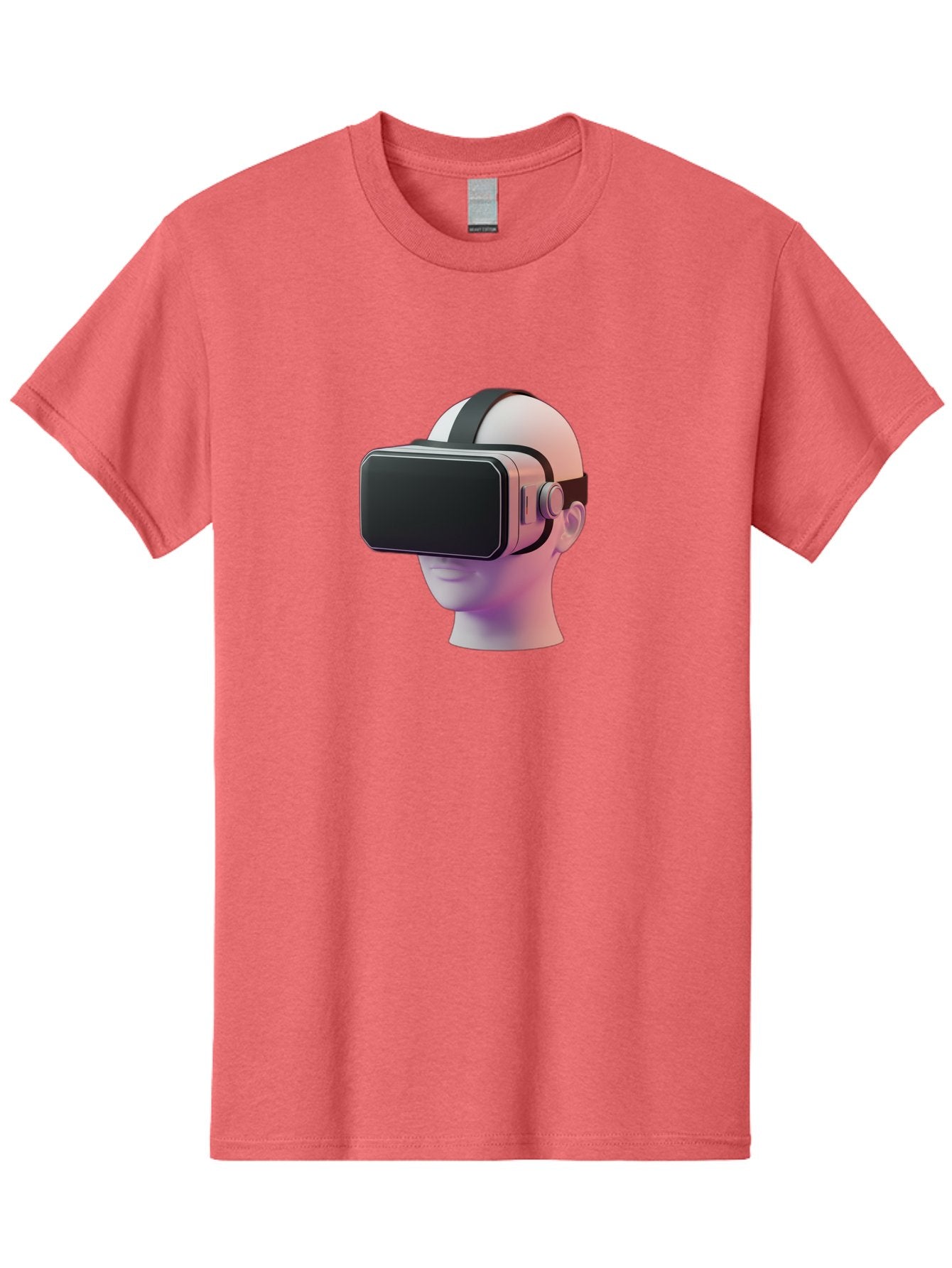Vr-Headset-Mannequin Men'S Graphic Tee, 100% Cotton, Comfortable Casual Summer Wear, Machine Washable, Virtual Reality Headset, Vr Technology, Futuristic Design, Sleek Black, Modern Gadgets, Gaming, Immersive Experience, Innovative Tech Bab573 10